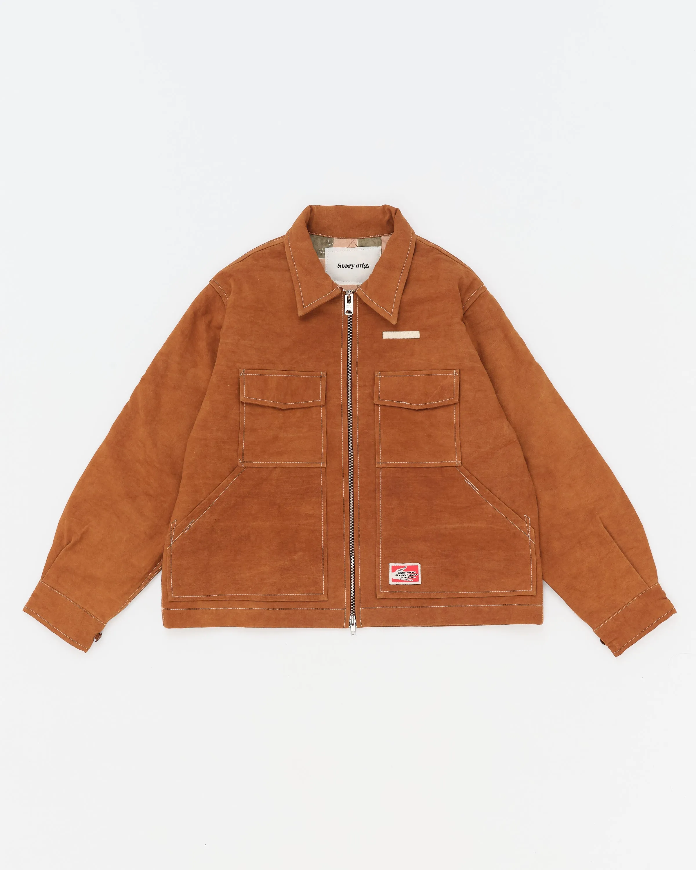 Forgotten Jacket - Brown Wonky-Wear sold by Story Mfg. product image thumbnail 2