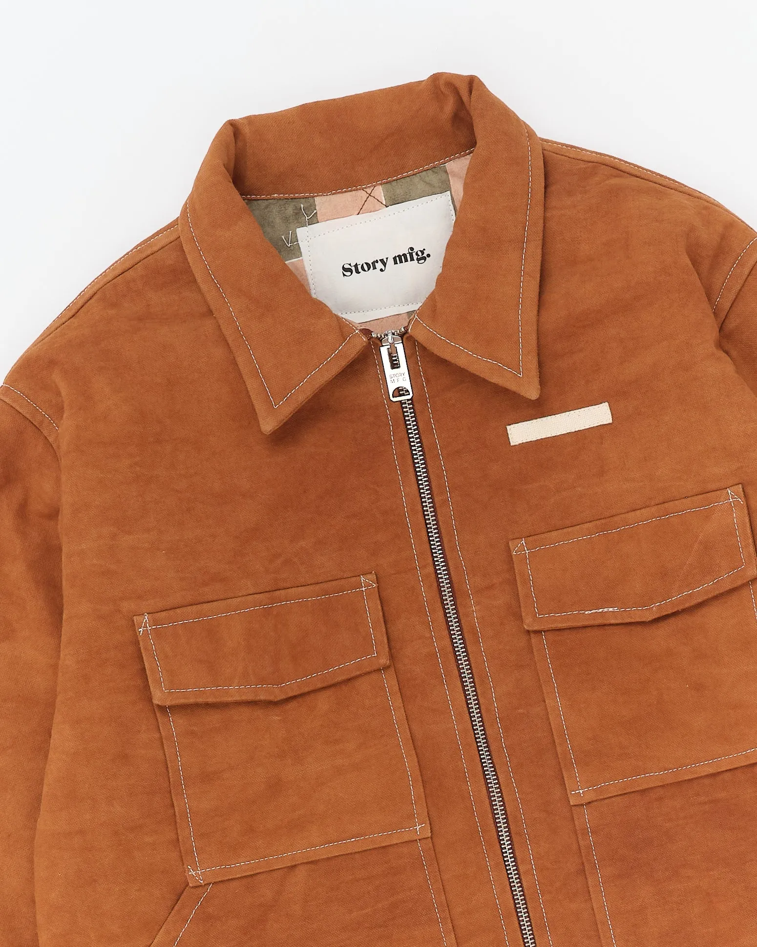 Forgotten Jacket - Brown Wonky-Wear sold by Story Mfg. product image thumbnail 3