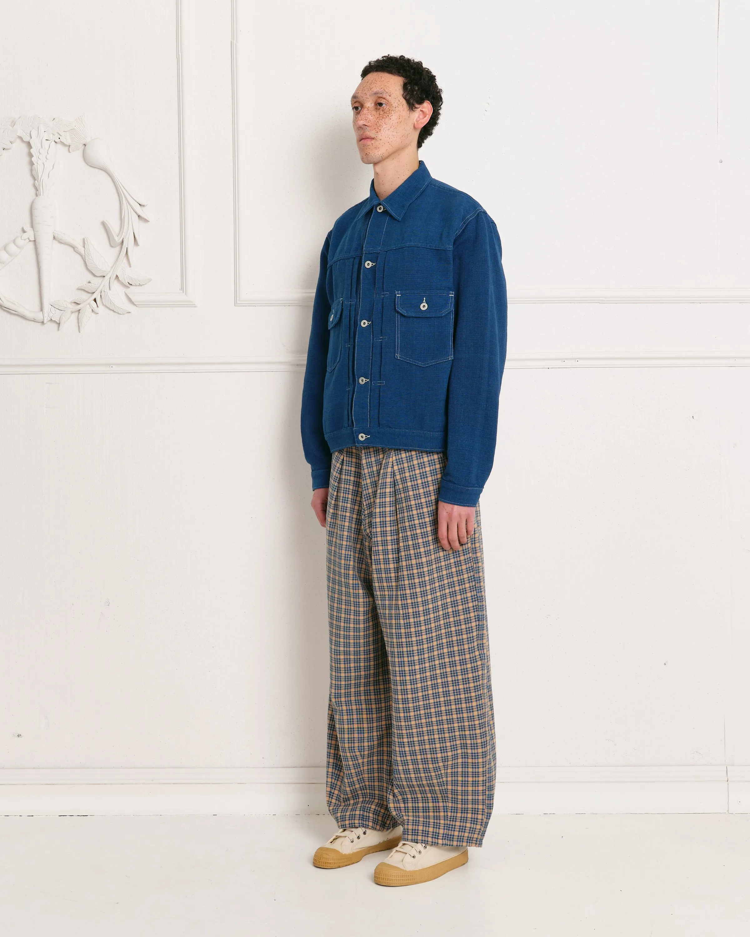 Tuesday Jacket - Indigo Handloom sold by Story Mfg. product image thumbnail 5