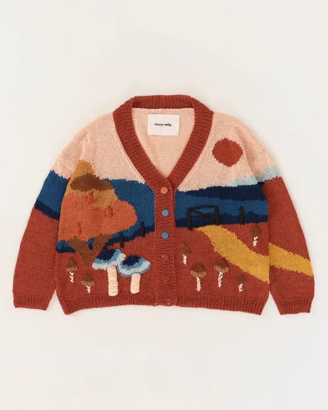 Sunwell Cardigan - Moonlight Mushroom sold by Story Mfg.