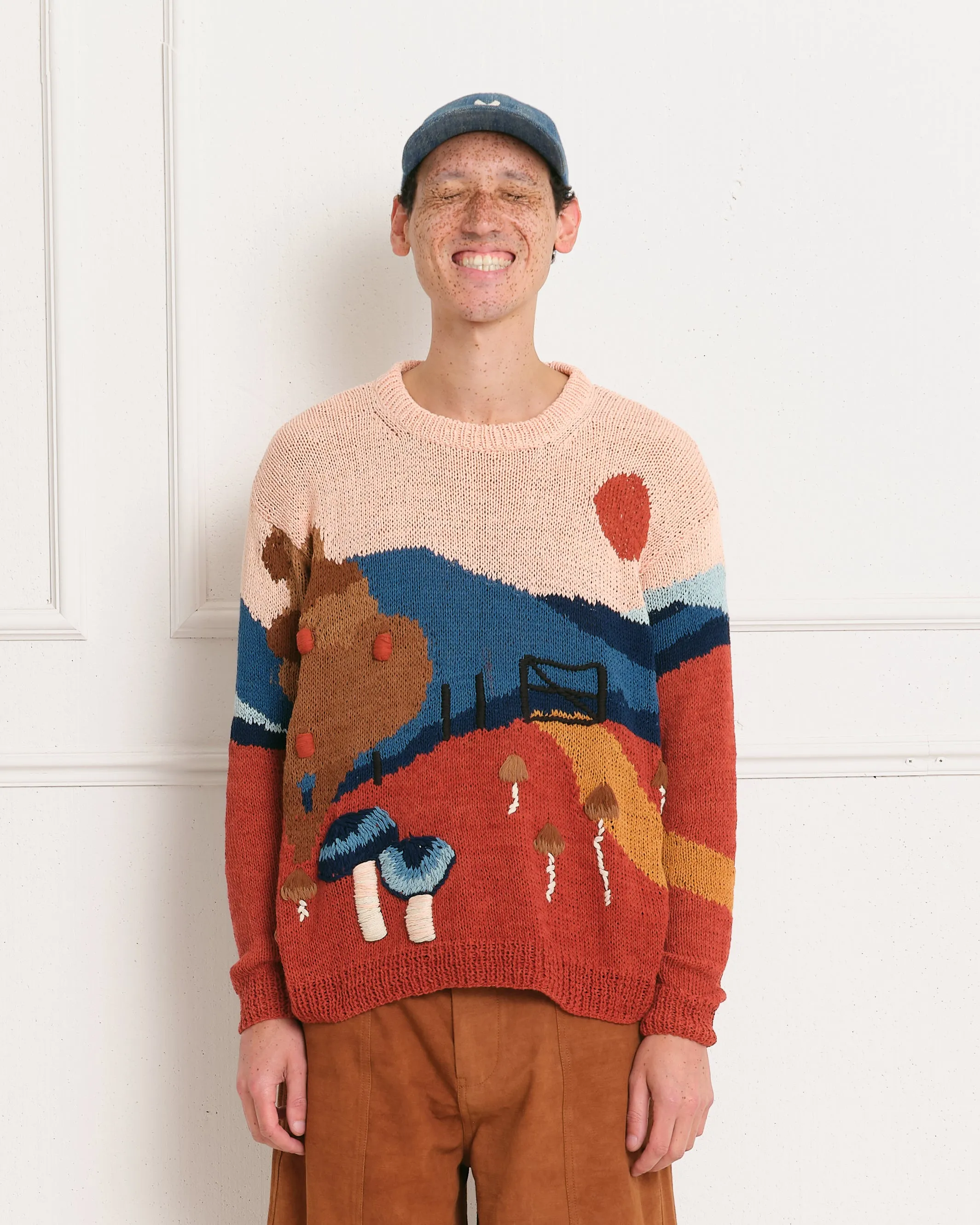 Spinning Jumper - Moonlight Mushroom sold by Story Mfg.