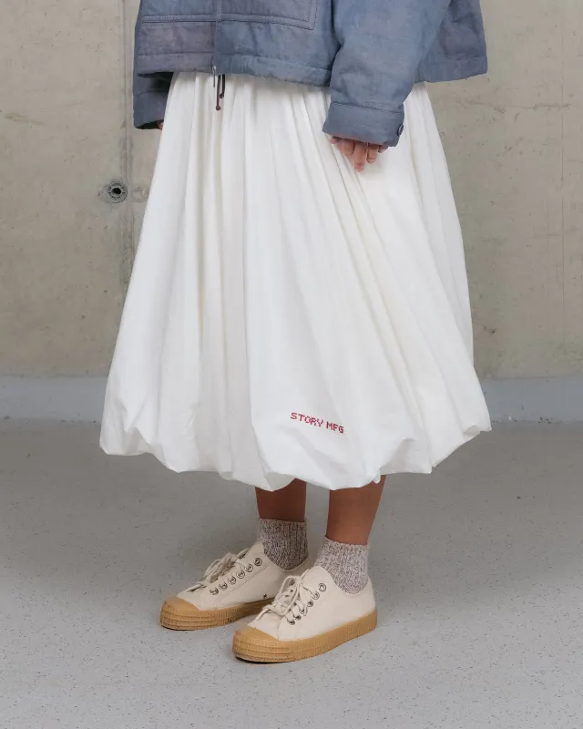 Marsh Skirt - Ecru sold by Story Mfg.