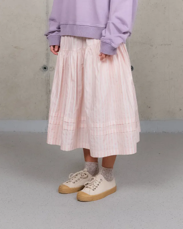 Juniper Skirt - Birling Stripe sold by Story Mfg.