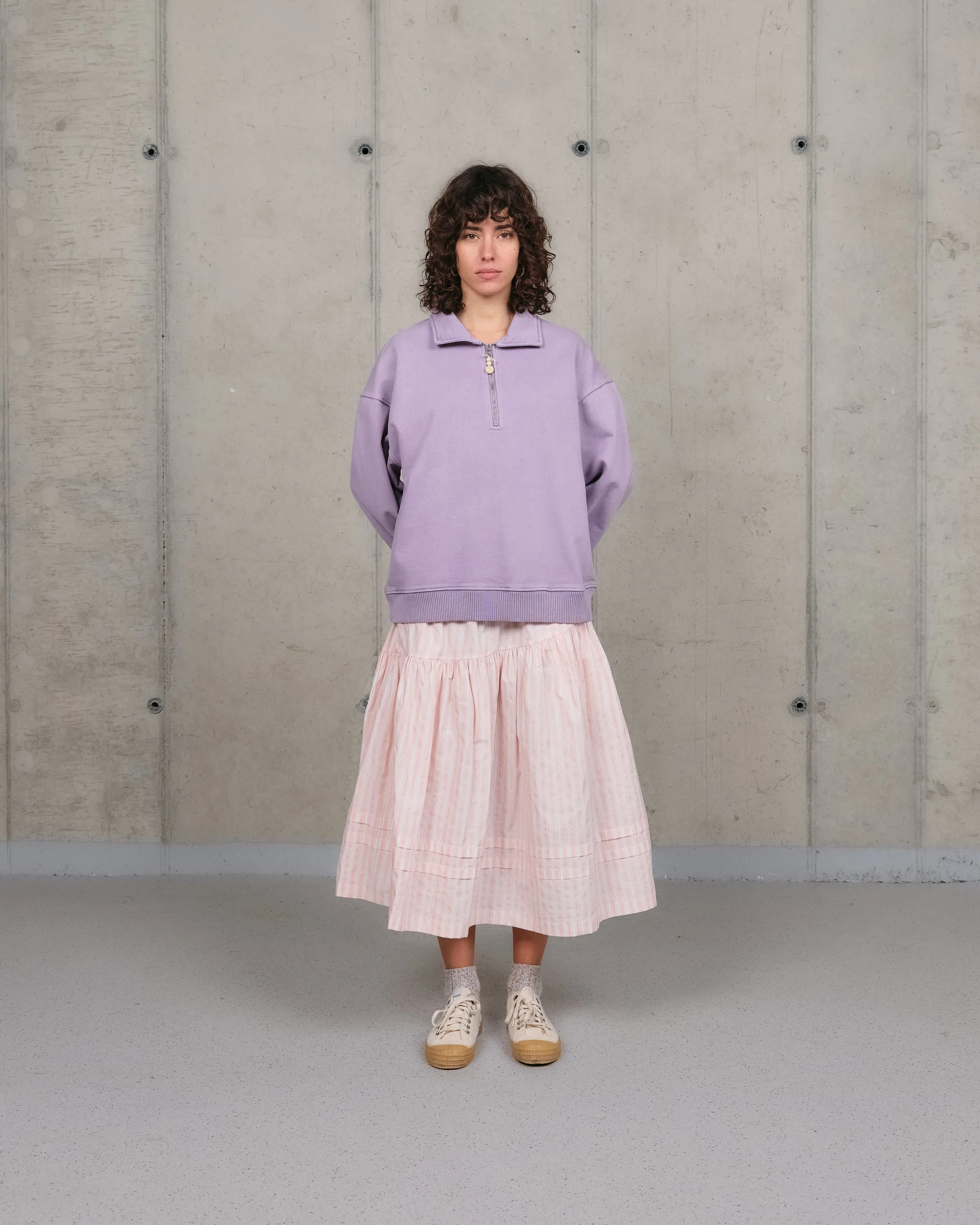 Juniper Skirt - Birling Stripe sold by Story Mfg. product image thumbnail 3