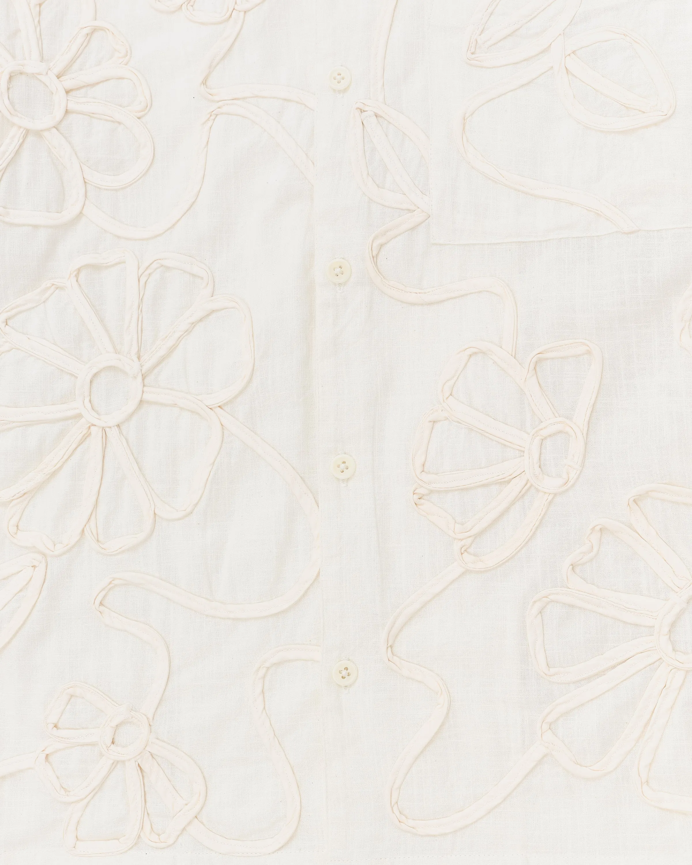 Greetings Shirt LS - Ecru Ribbon sold by Story Mfg. product image thumbnail 3