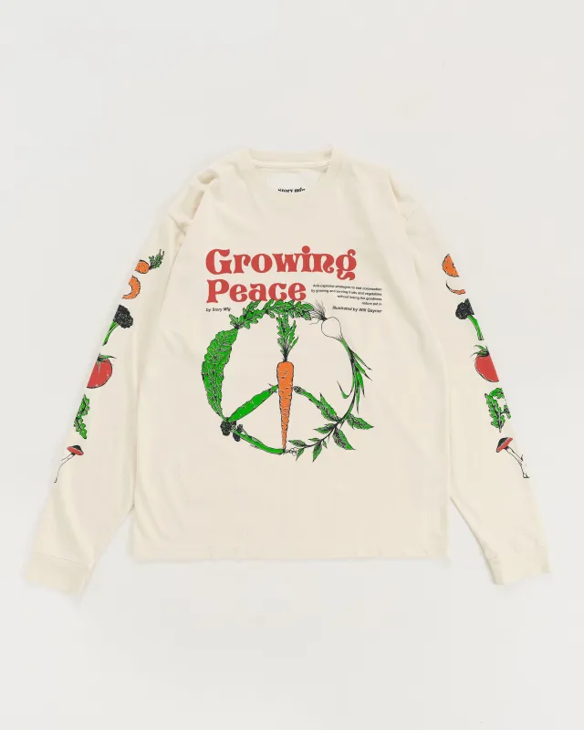 Grateful Tee LS - Growing Peace sold by Story Mfg.