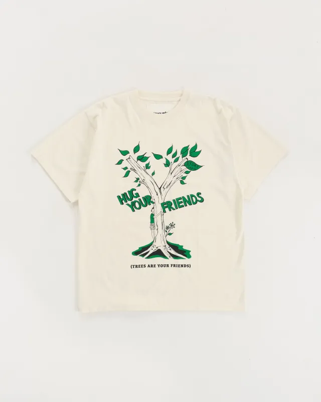 Grateful Tee SS - Hug Your Friends sold by Story Mfg.