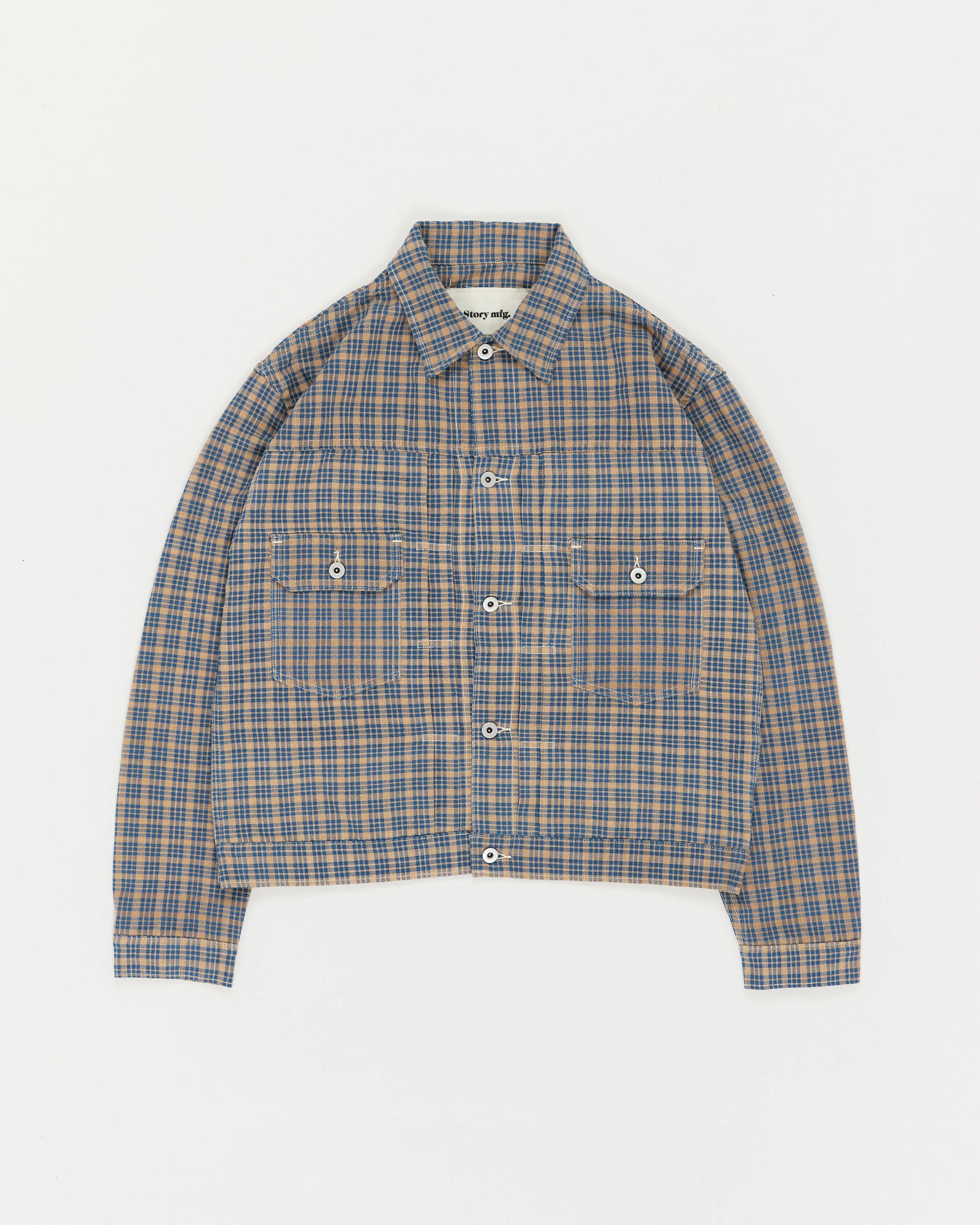 Tuesday Jacket - Mud Check Handloom sold by Story Mfg. product image thumbnail 2