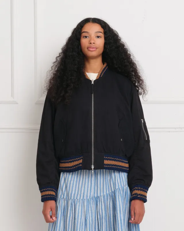 Seed Bomber - Black Wonky-Wear sold by Story Mfg.