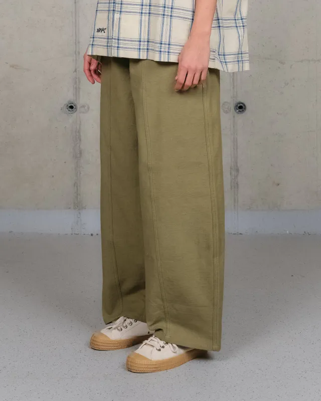 Document Pants - Olive Slub sold by Story Mfg.