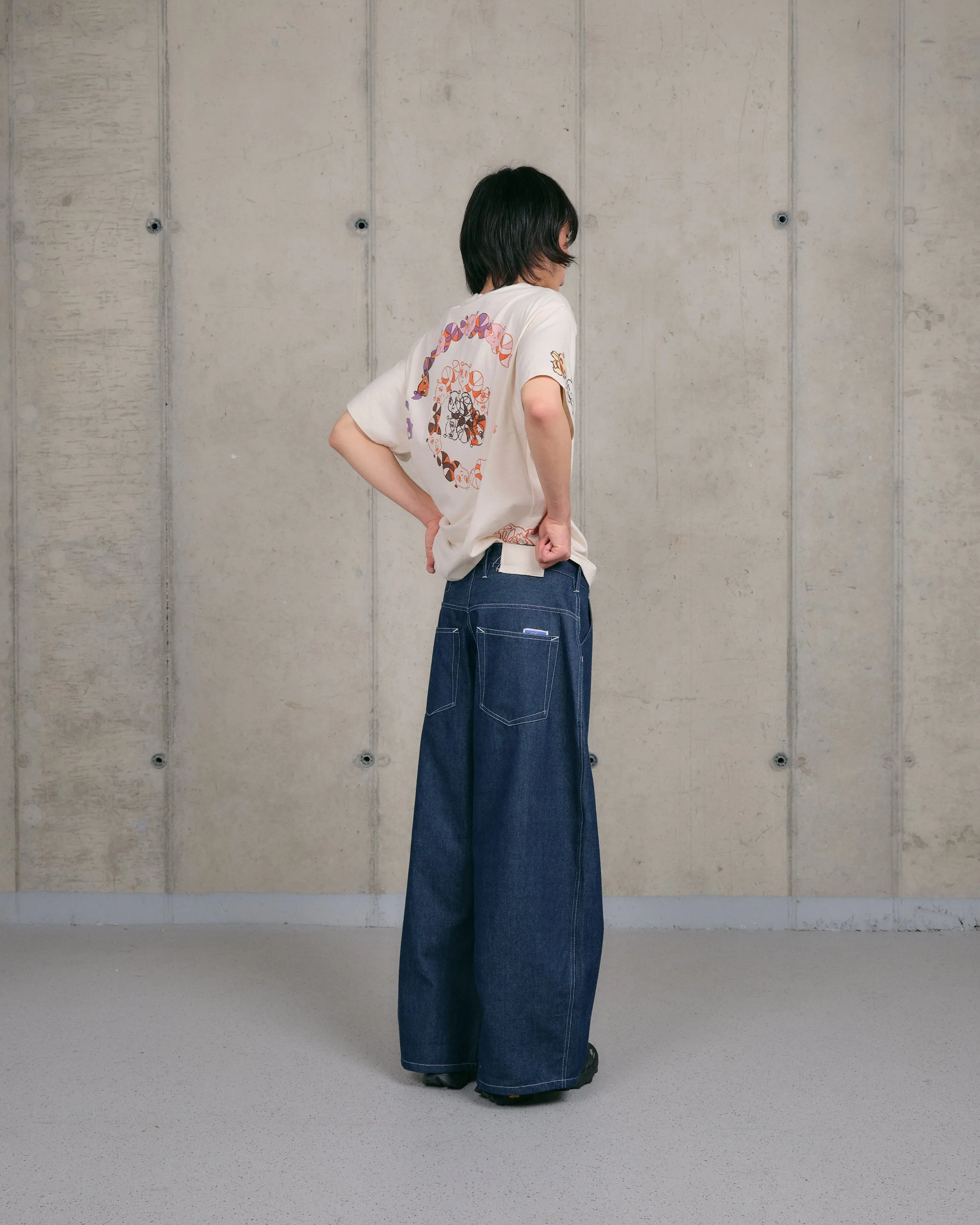 Grateful Tee SS - Ecru Earth Trip Spiral sold by Story Mfg. product image thumbnail 4