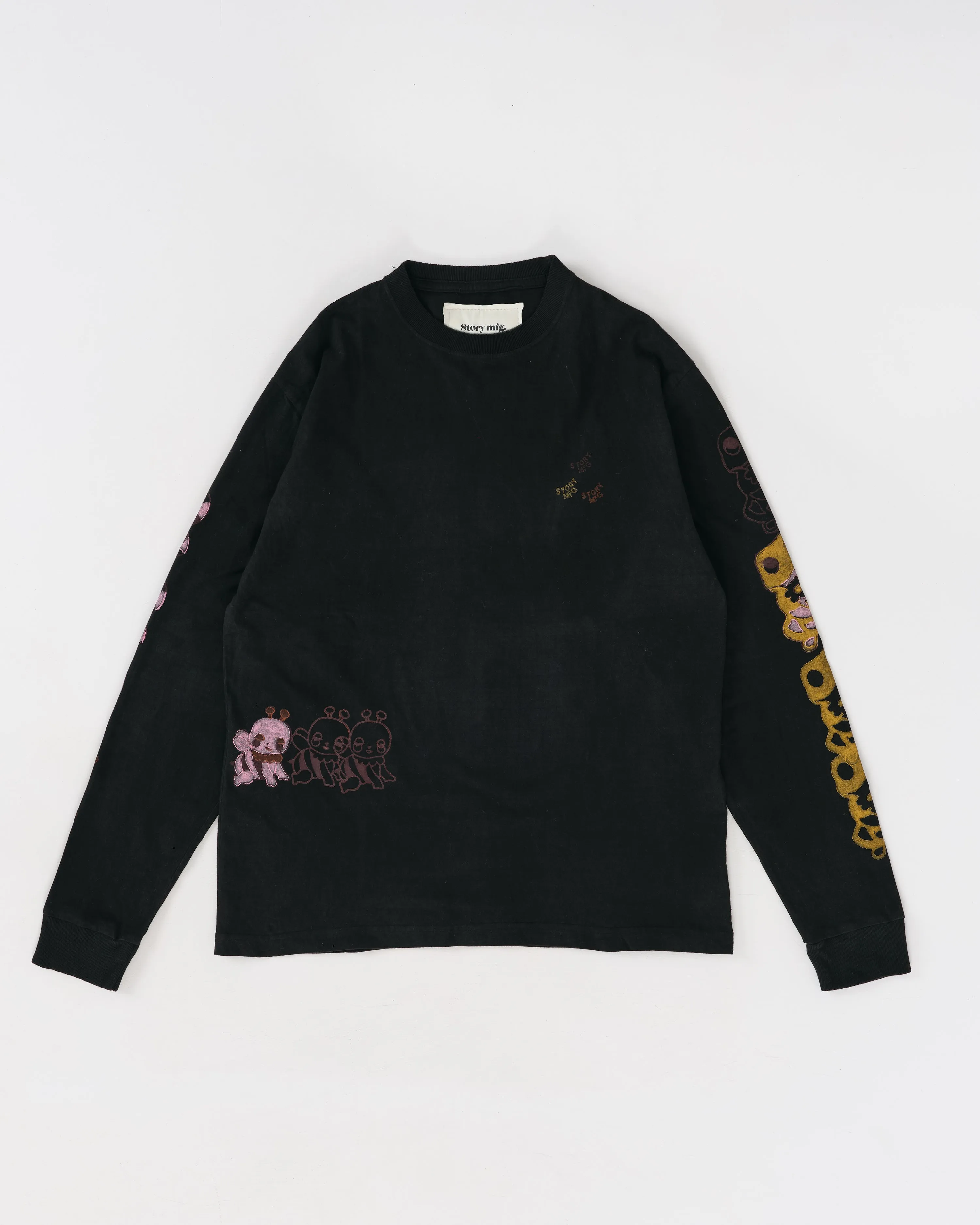 Grateful Tee LS - Black Earth Trip sold by Story Mfg.