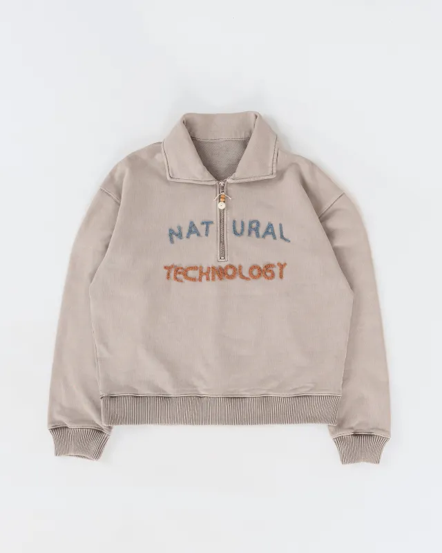 Geo Pullover - Soft Grey sold by Story Mfg.