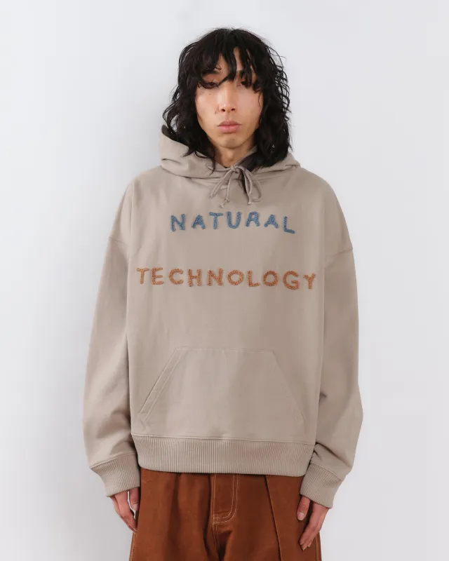 Geo Hoodie - Soft Grey sold by Story Mfg.