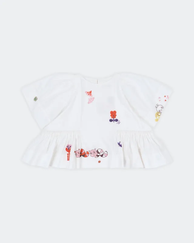 Ramson Top - Ecru Earth Trip made by Story Mfg.