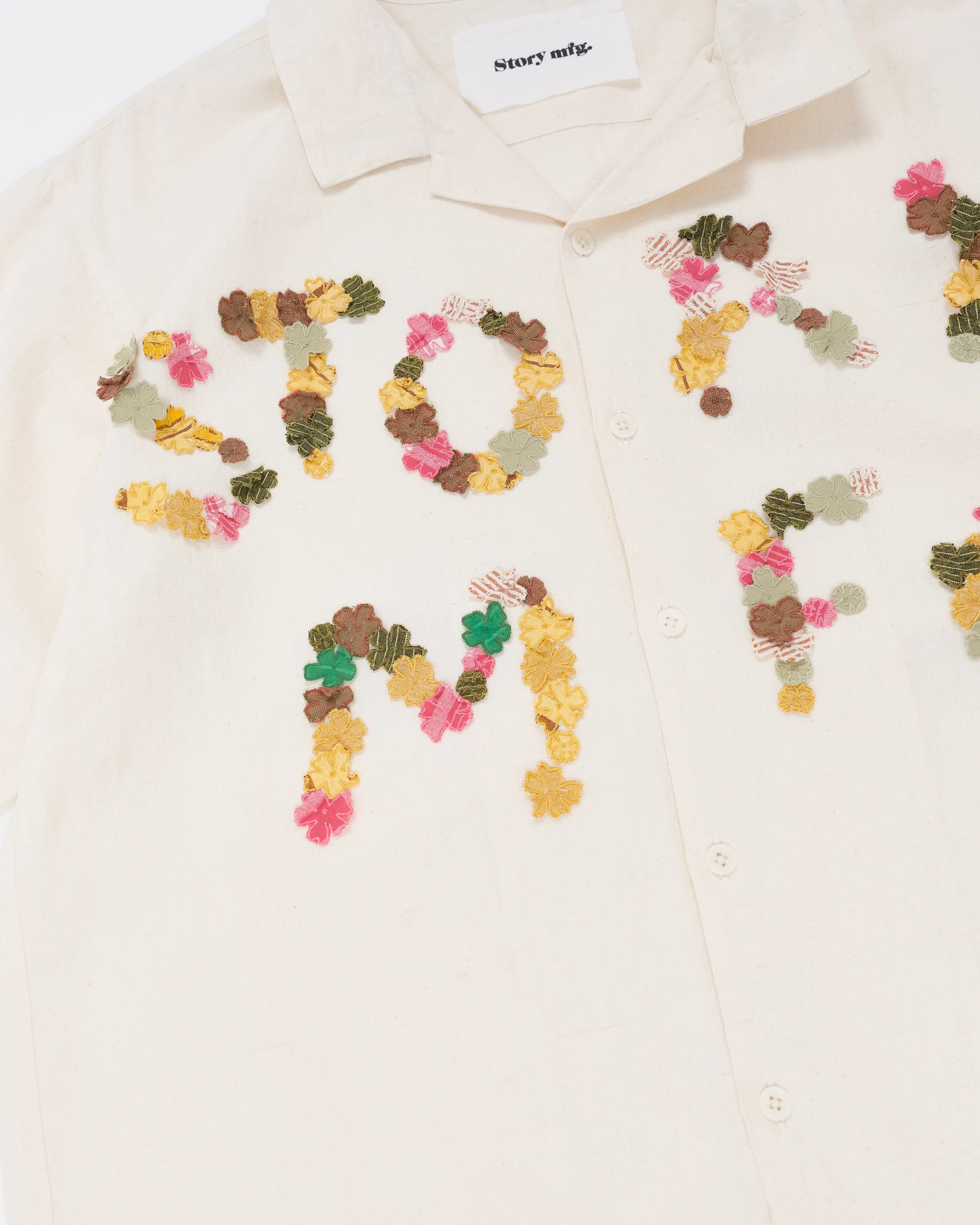 Greetings Shirt SS - Petal Appliqué sold by Story Mfg. product image thumbnail 2