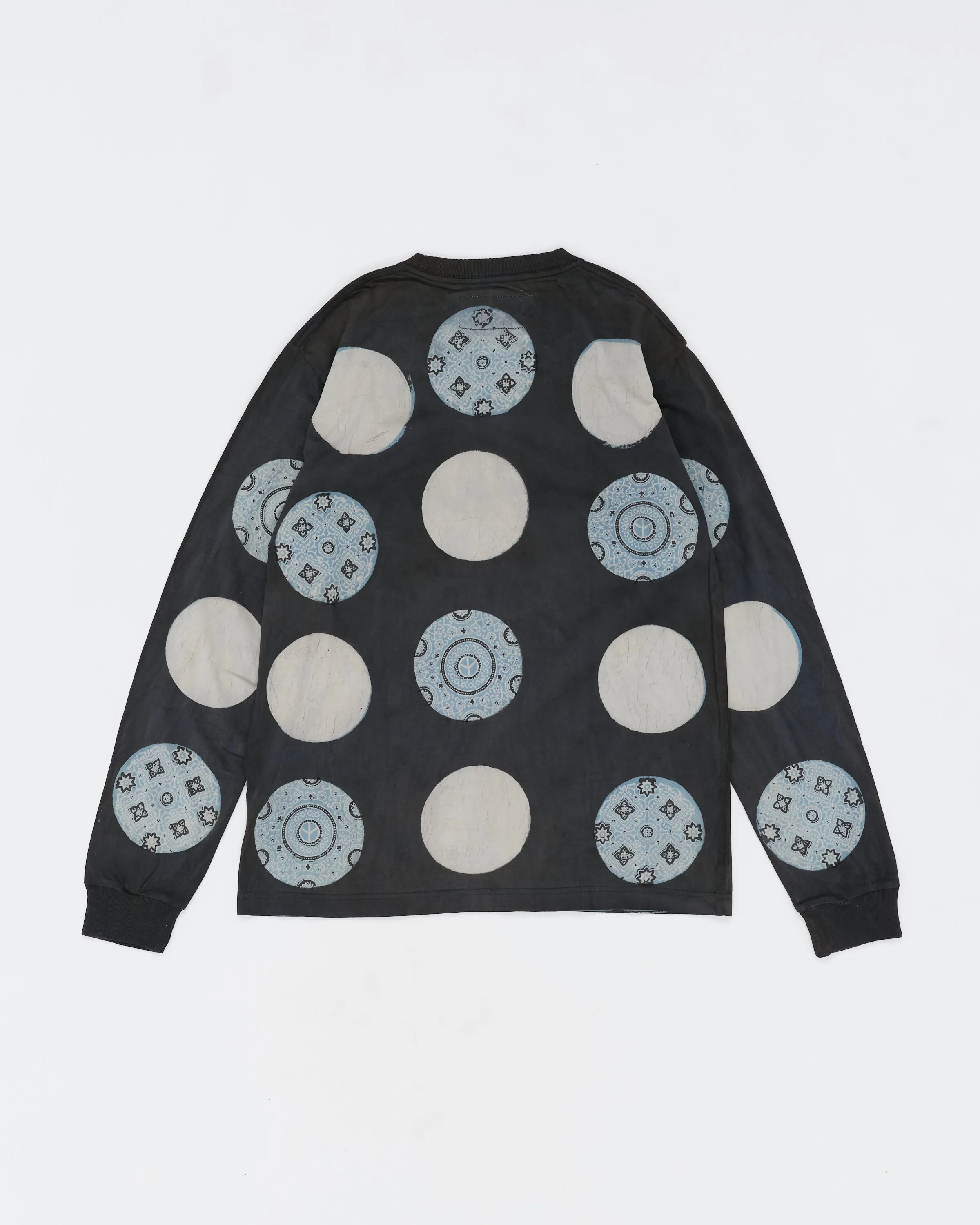 Grateful Tee LS - Black Portal Print sold by Story Mfg. product image thumbnail 2