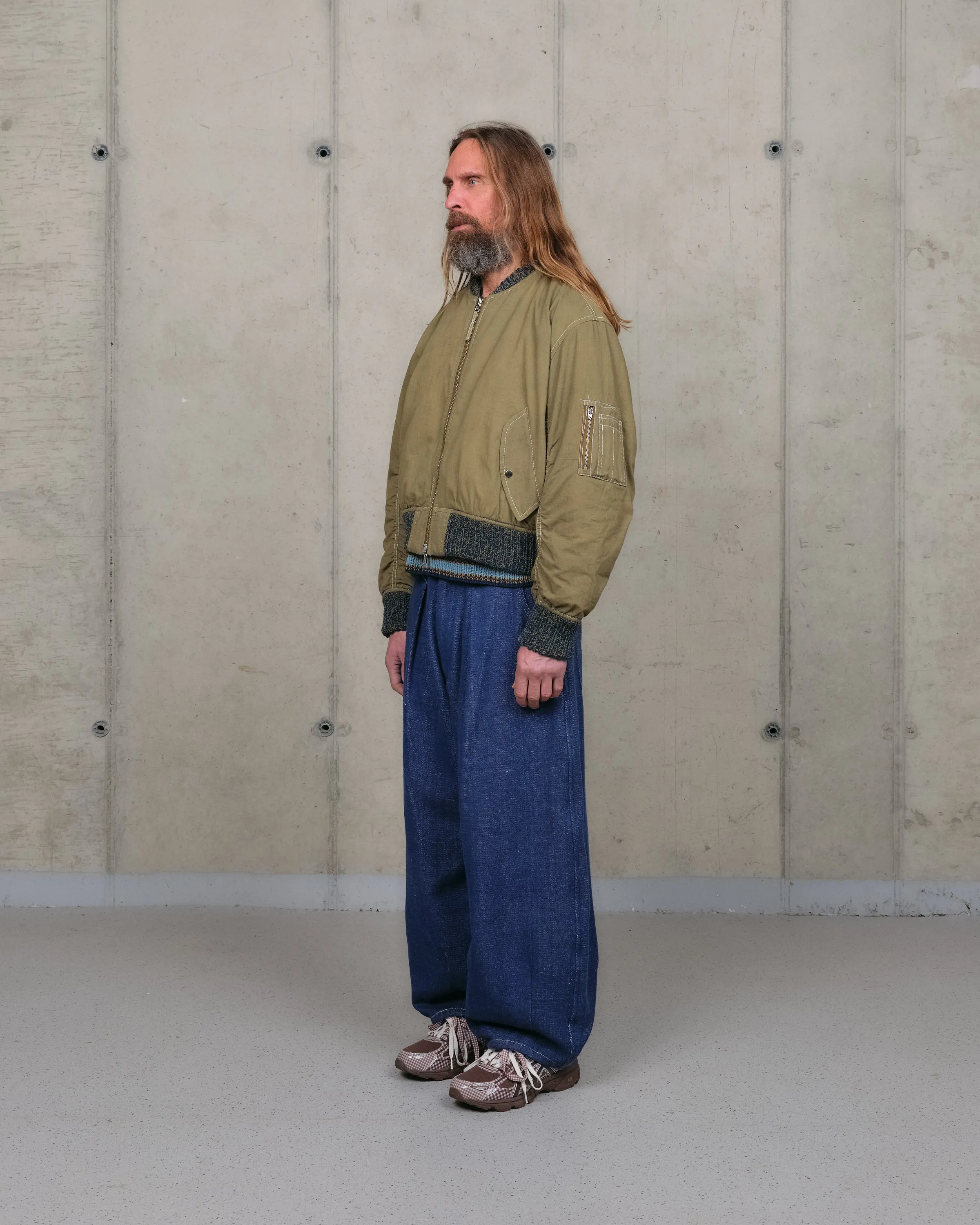 Seed Bomber - Olive Wonky-Wear sold by Story Mfg. product image thumbnail 4