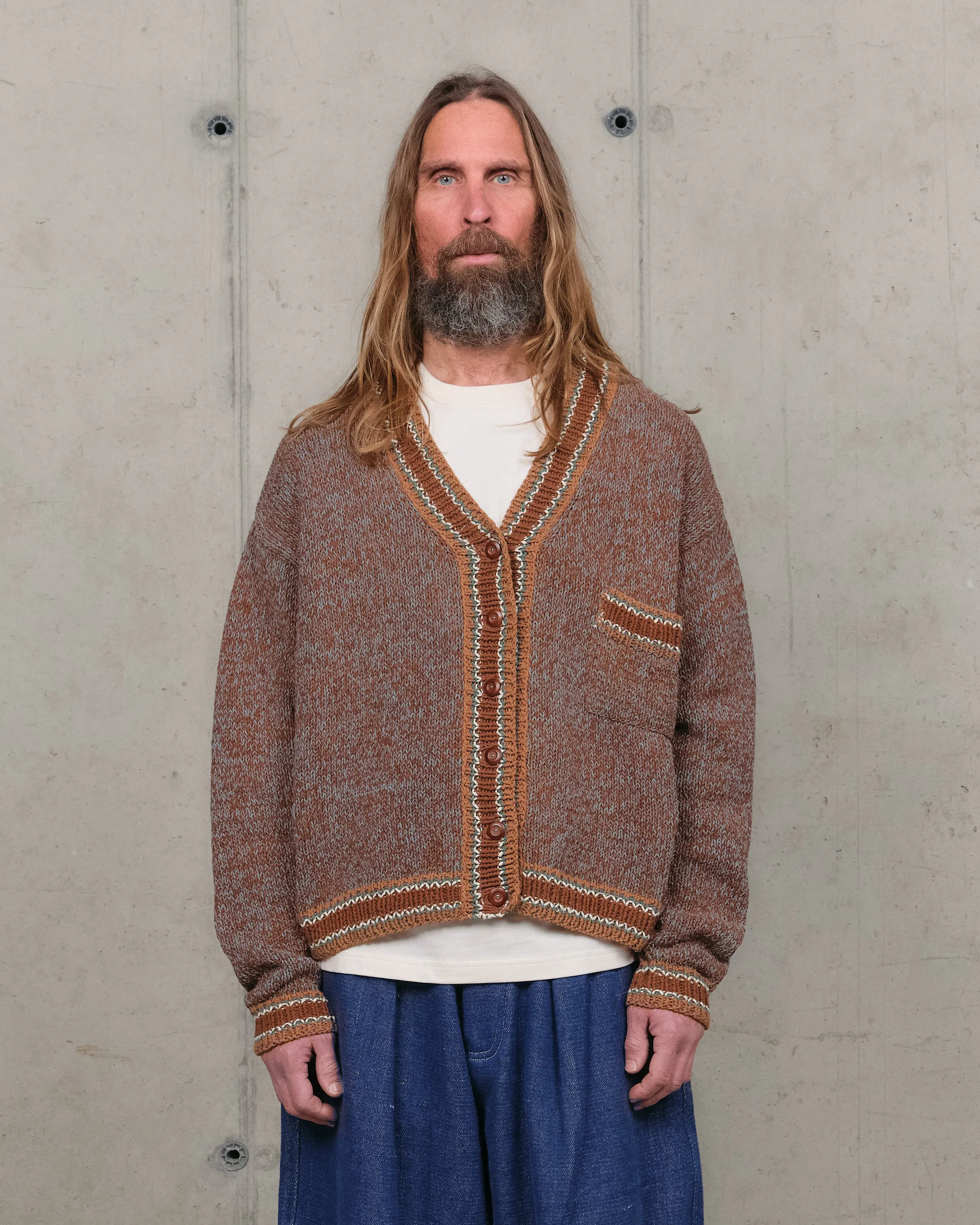 Bulb Knit Cardigan - Twisted Dusk sold by Story Mfg.