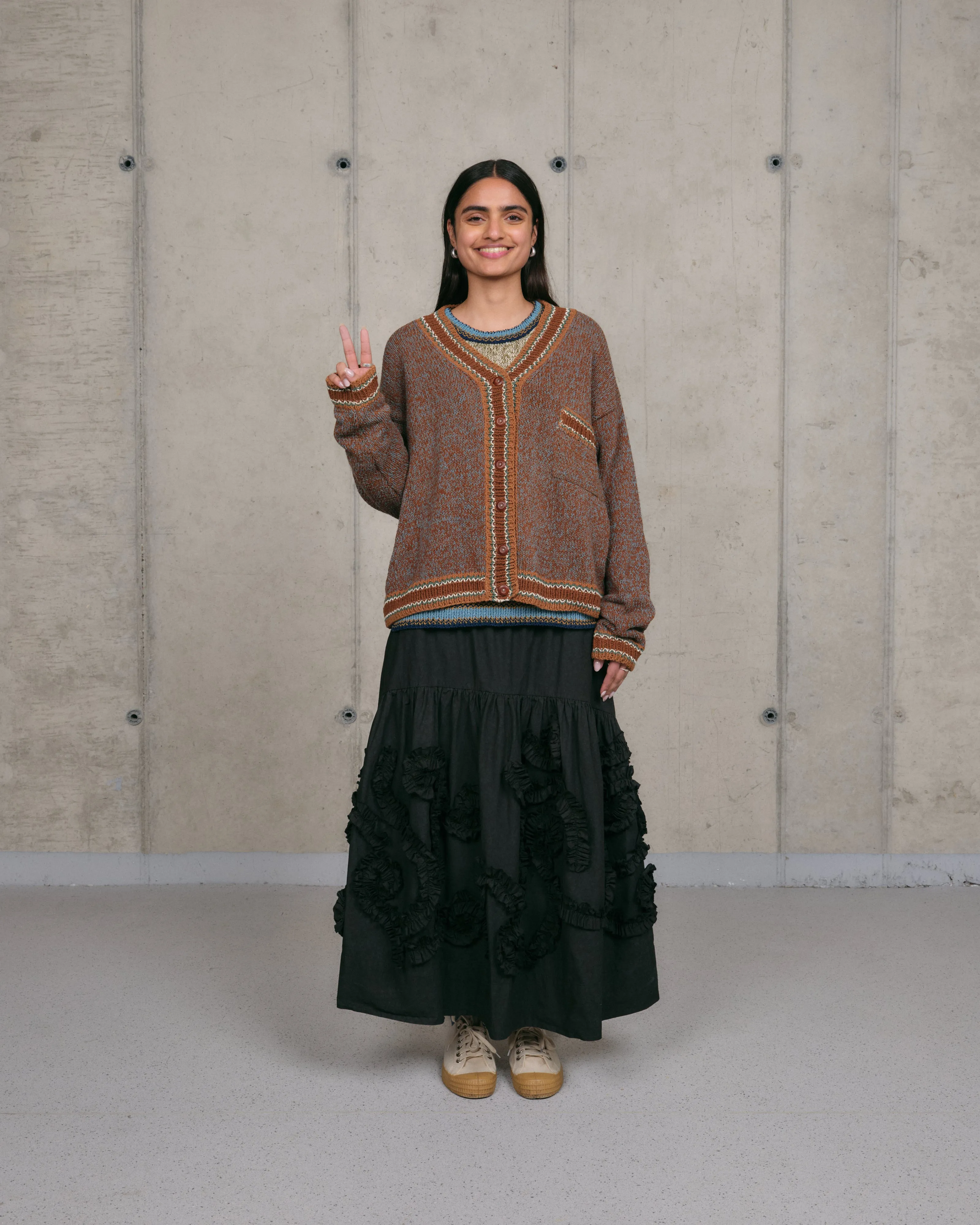 Bulb Knit Cardigan - Twisted Dusk sold by Story Mfg. product image thumbnail 3