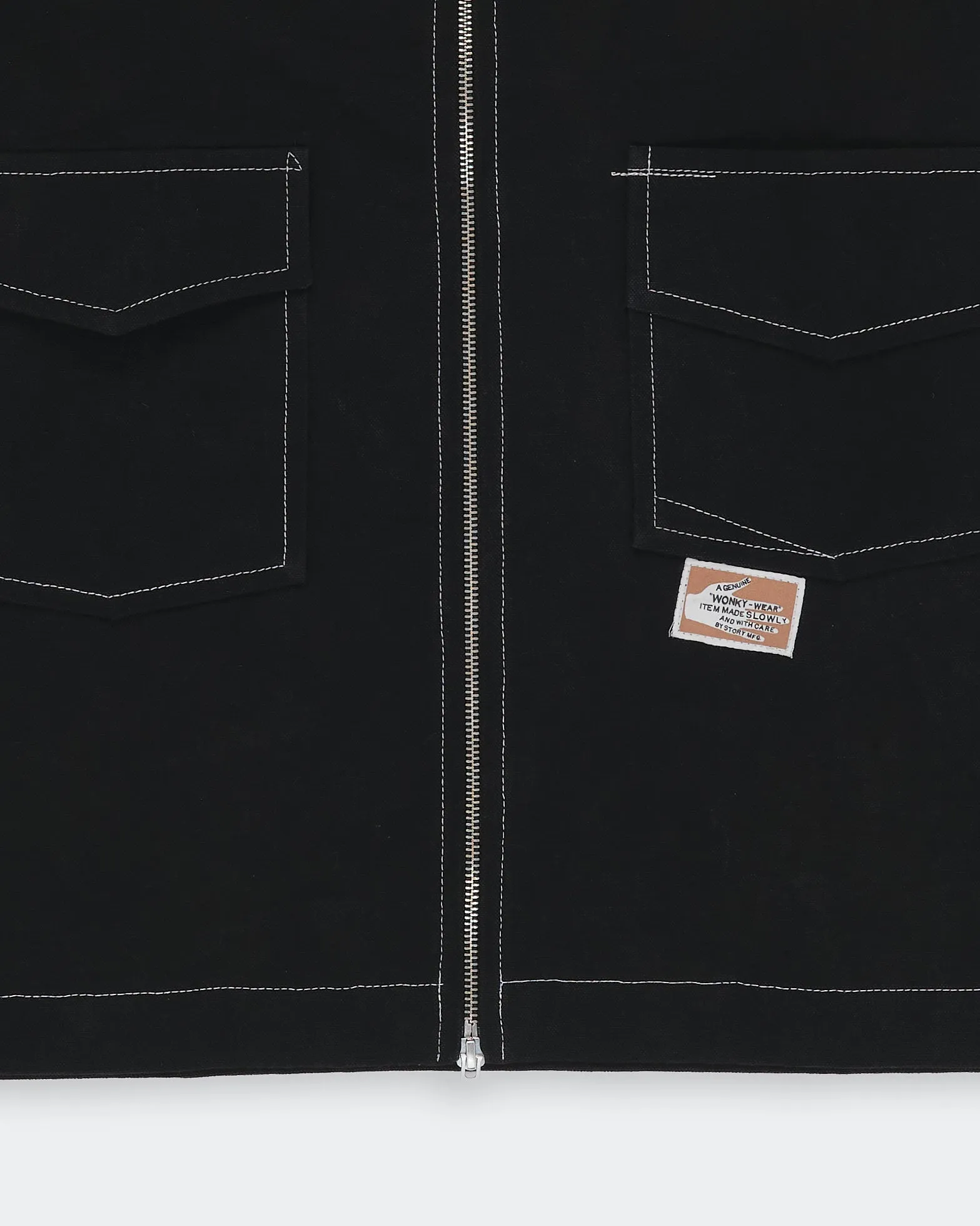 555 Jacket - Black Wonky-Wear sold by Story Mfg. product image thumbnail 4