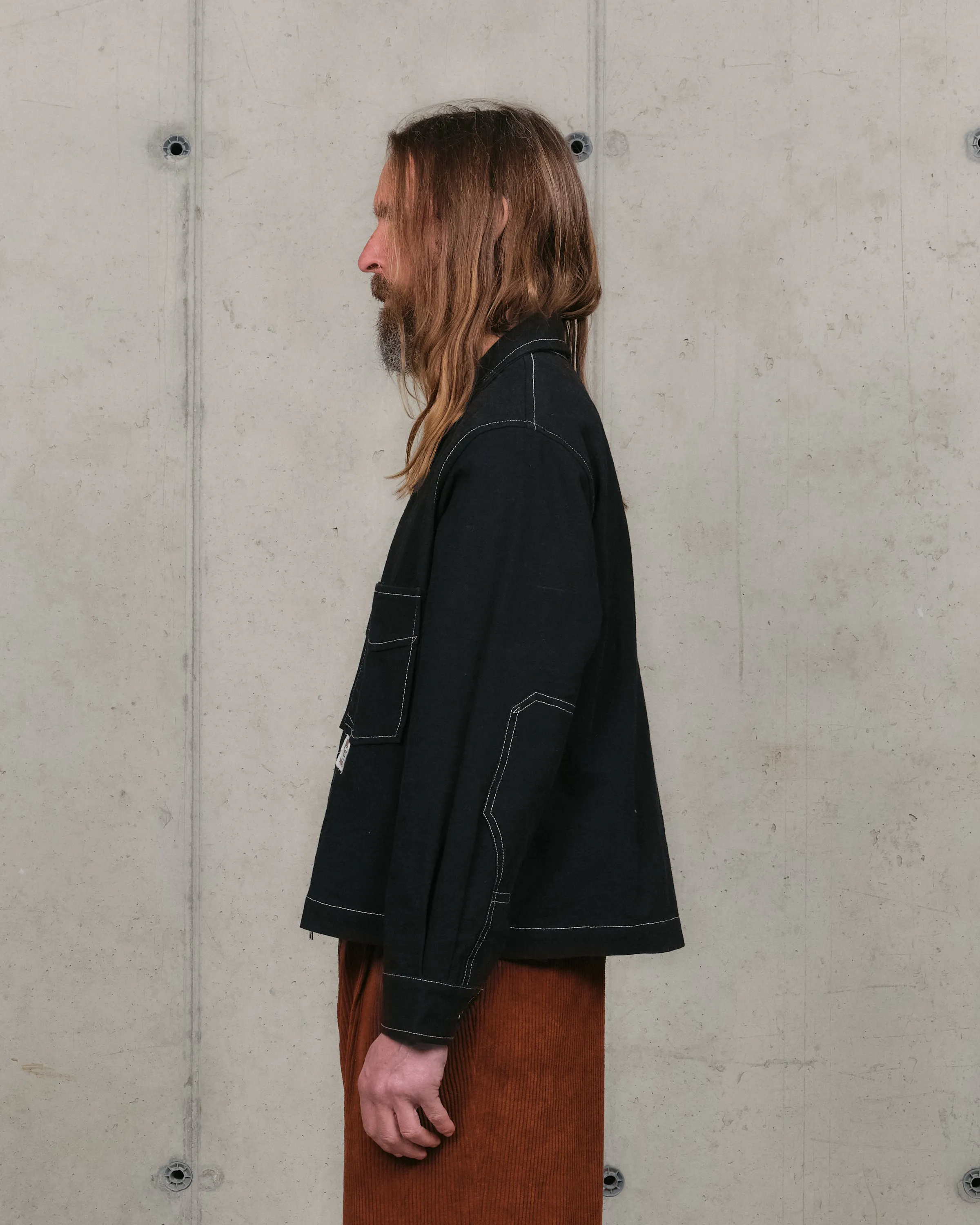 555 Jacket - Black Wonky-Wear sold by Story Mfg. product image thumbnail 5