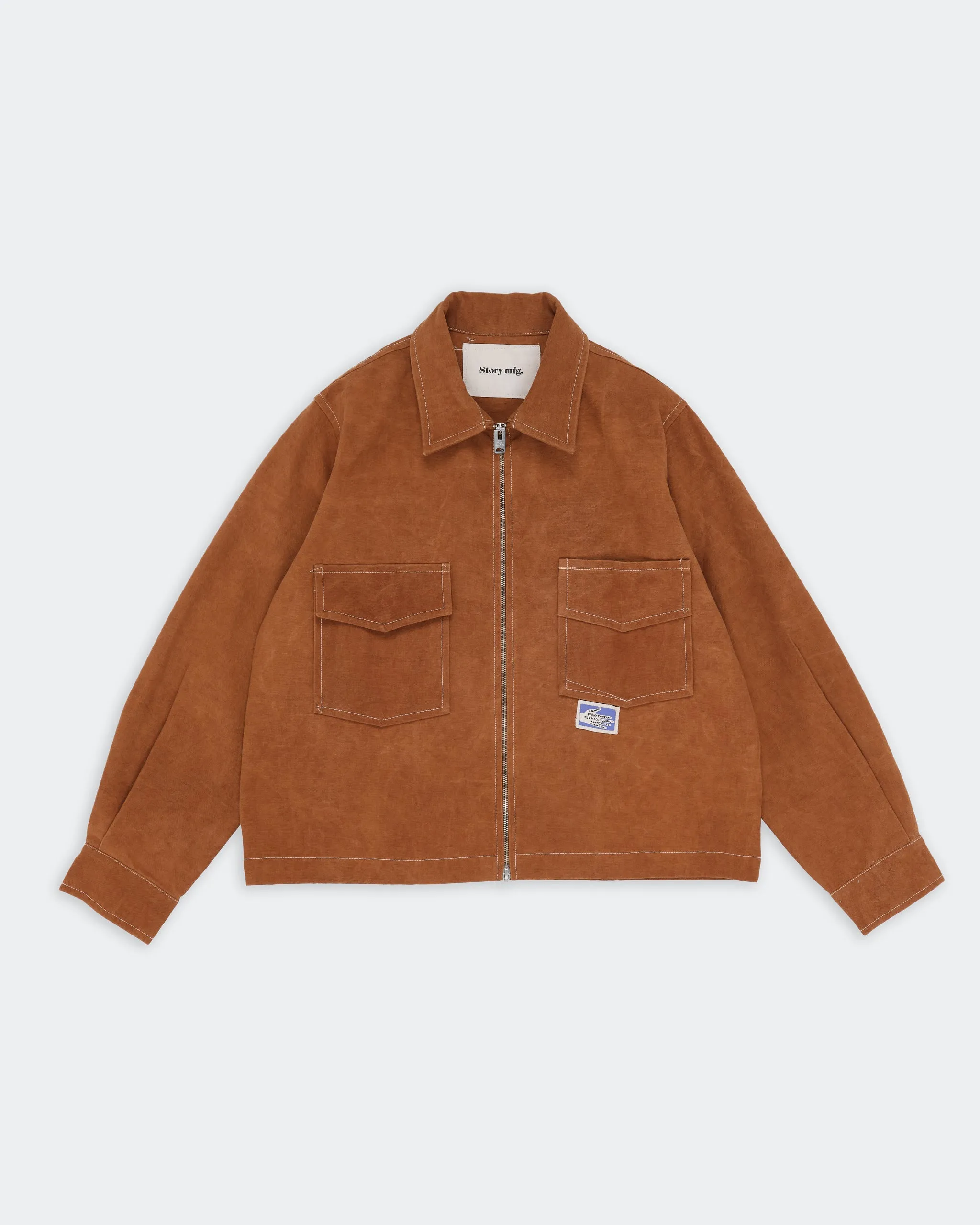 555 Jacket - Brown Wonky-Wear sold by Story Mfg. product image thumbnail 3