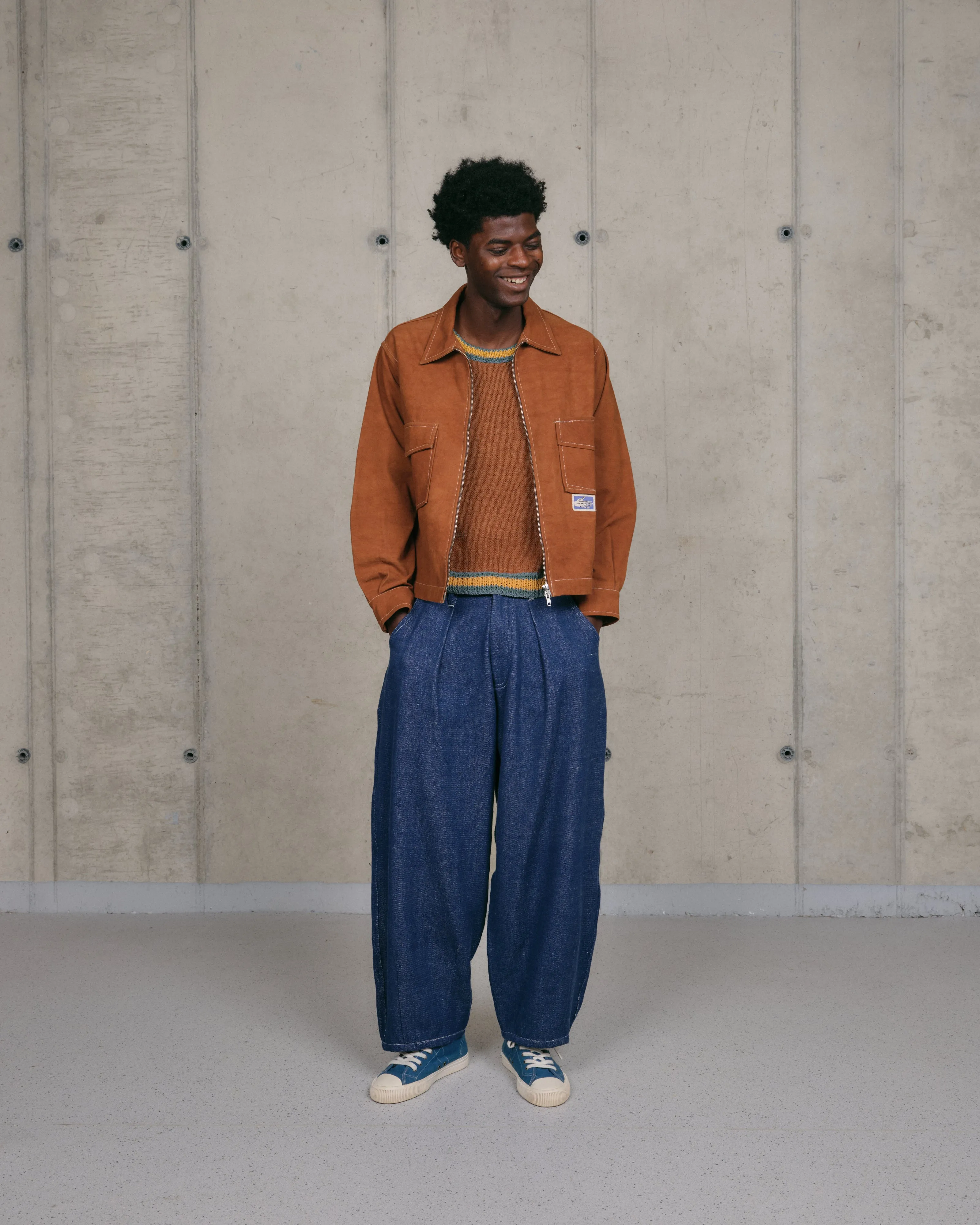 555 Jacket - Brown Wonky-Wear sold by Story Mfg. product image thumbnail 2