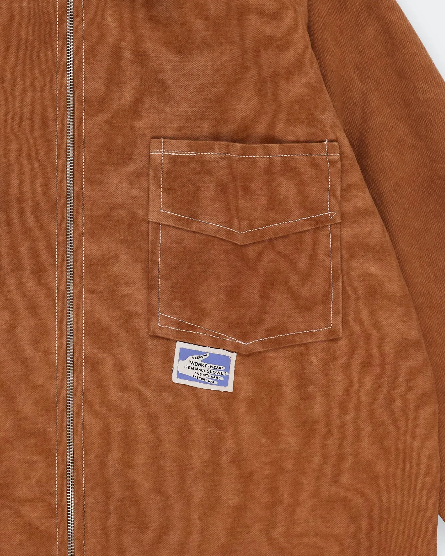 555 Jacket - Brown Wonky-Wear sold by Story Mfg. product image thumbnail 4