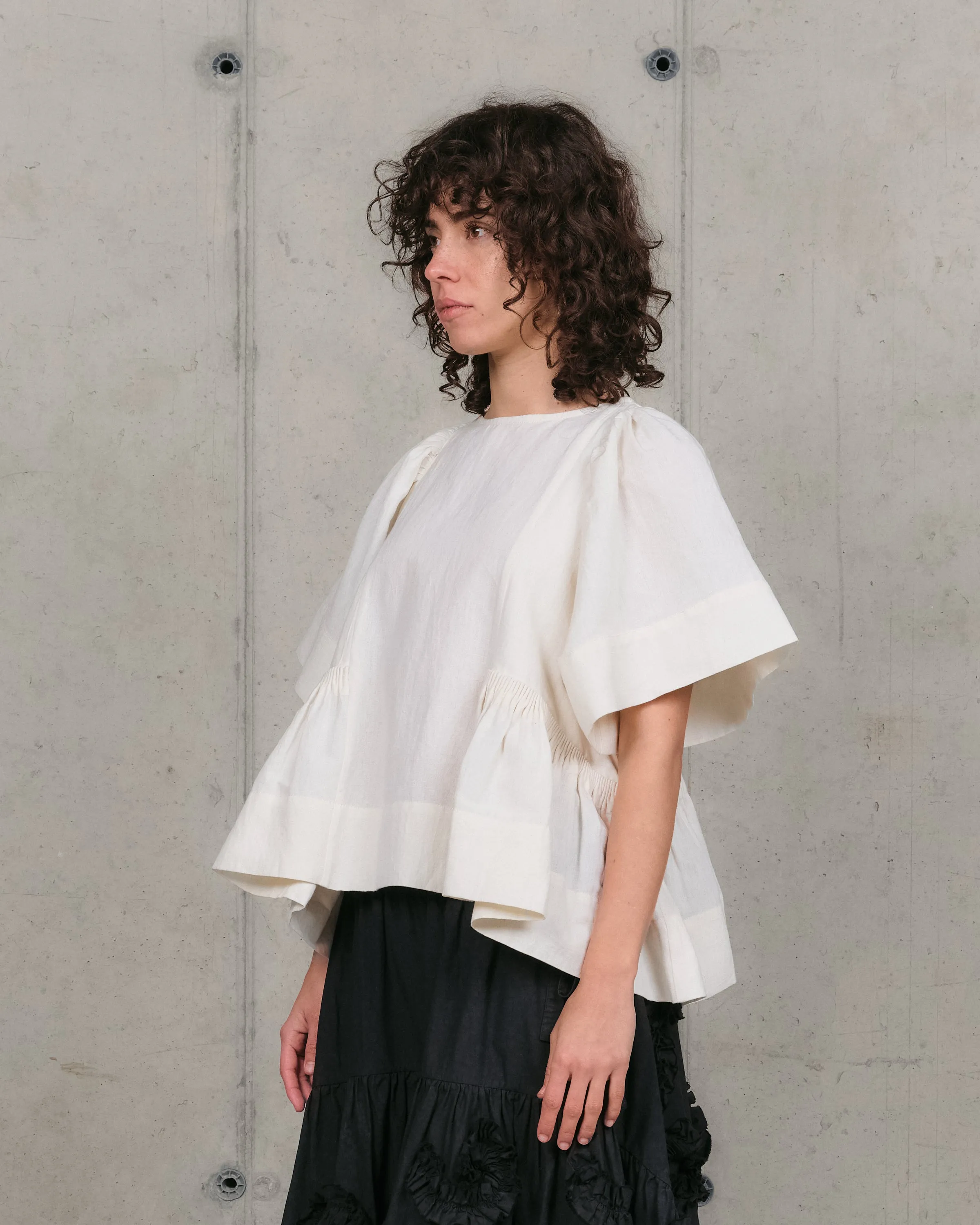 Ramson Top - Ecru Handloom sold by Story Mfg. product image thumbnail 4