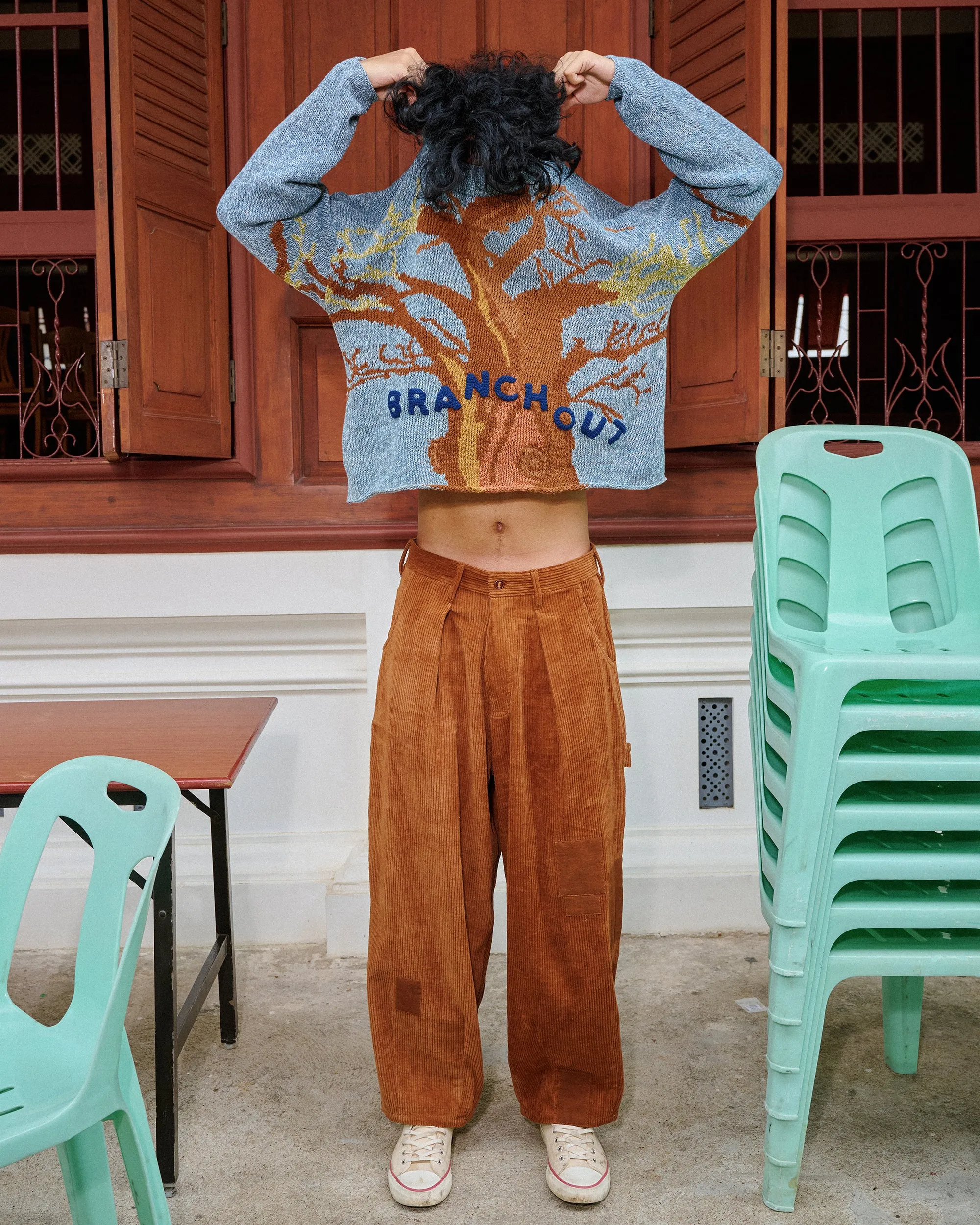 Lush Carpenter Pants - Brown Scarecrow sold by Story Mfg. product image thumbnail 2