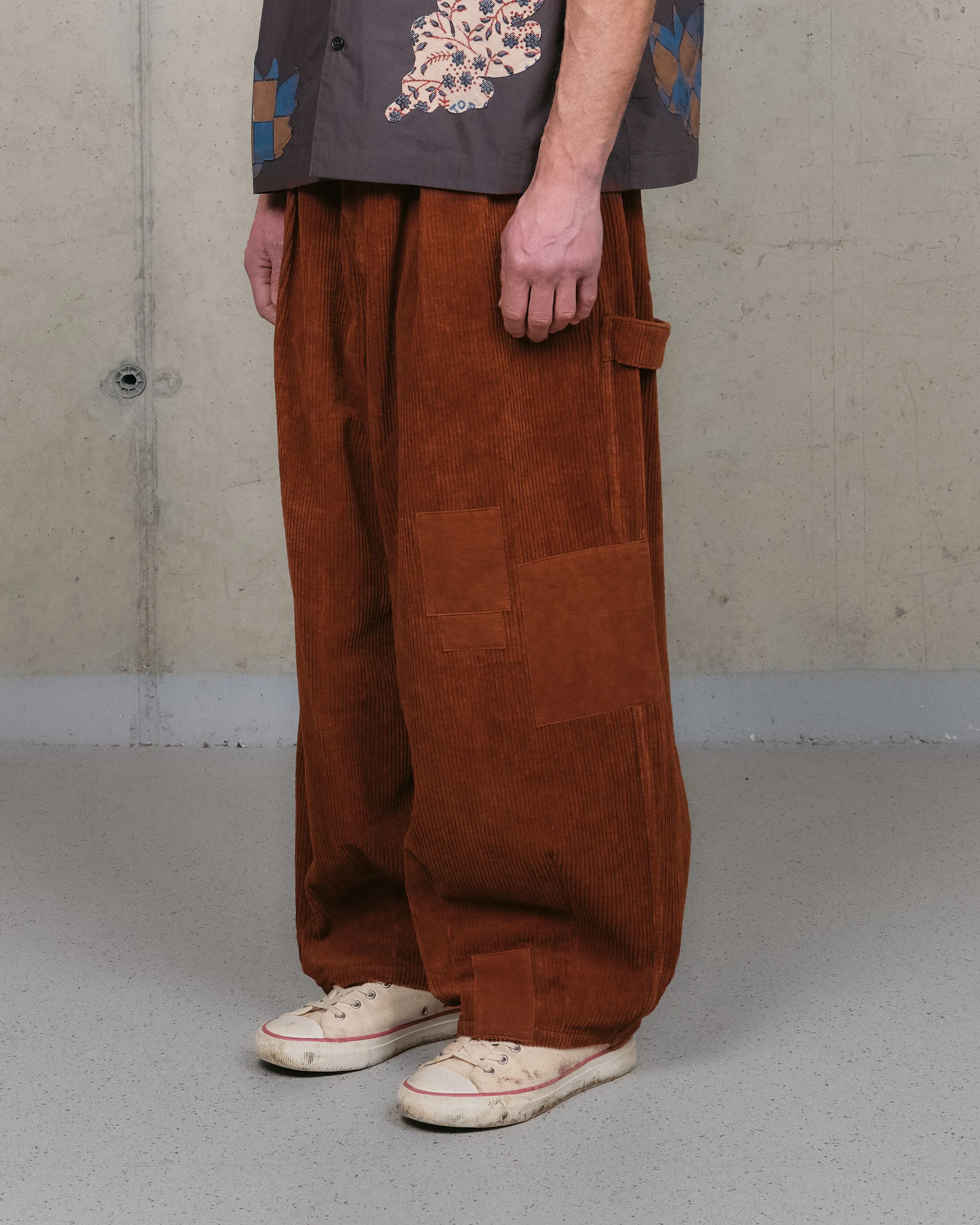 Lush Carpenter Pants - Brown Scarecrow sold by Story Mfg.