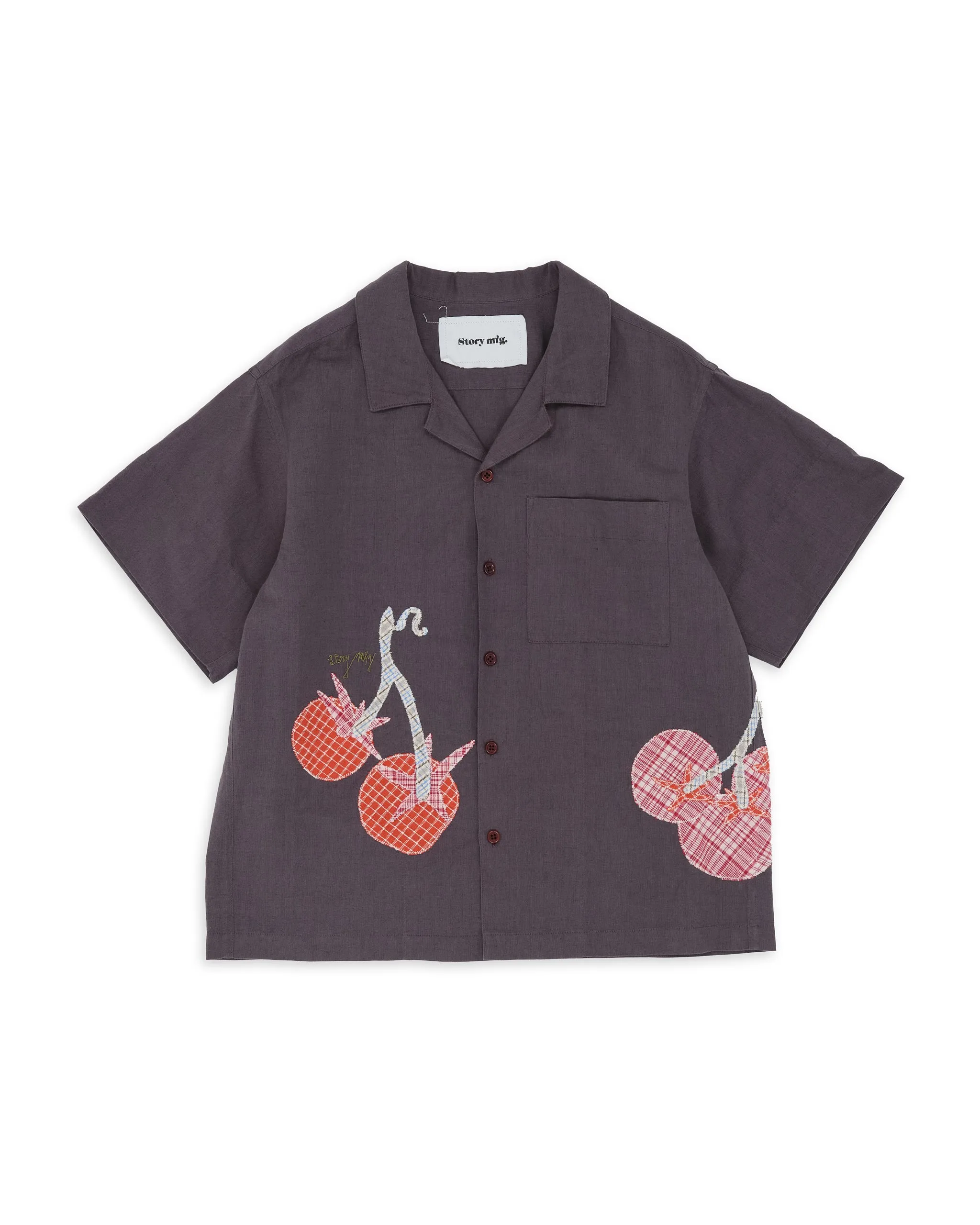 Greetings Shirt SS - Tomato sold by Story Mfg. product image thumbnail 2