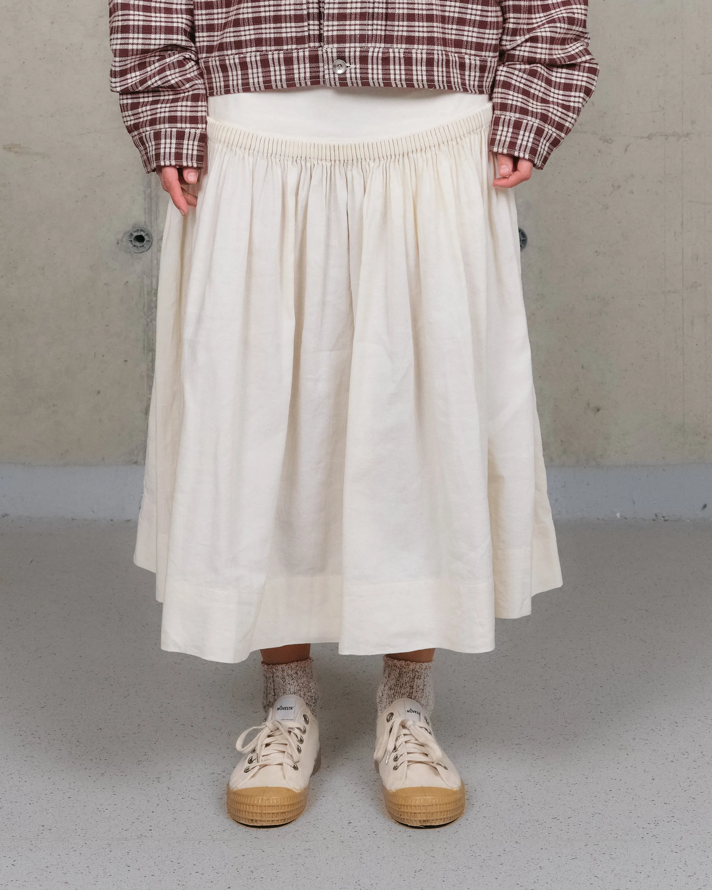 Driftwood Skirt - Ecru Handloom sold by Story Mfg. product image thumbnail 4