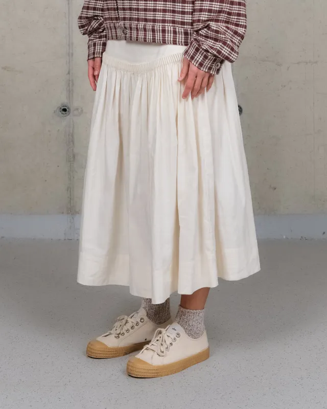 Driftwood Skirt - Ecru Handloom sold by Story Mfg.