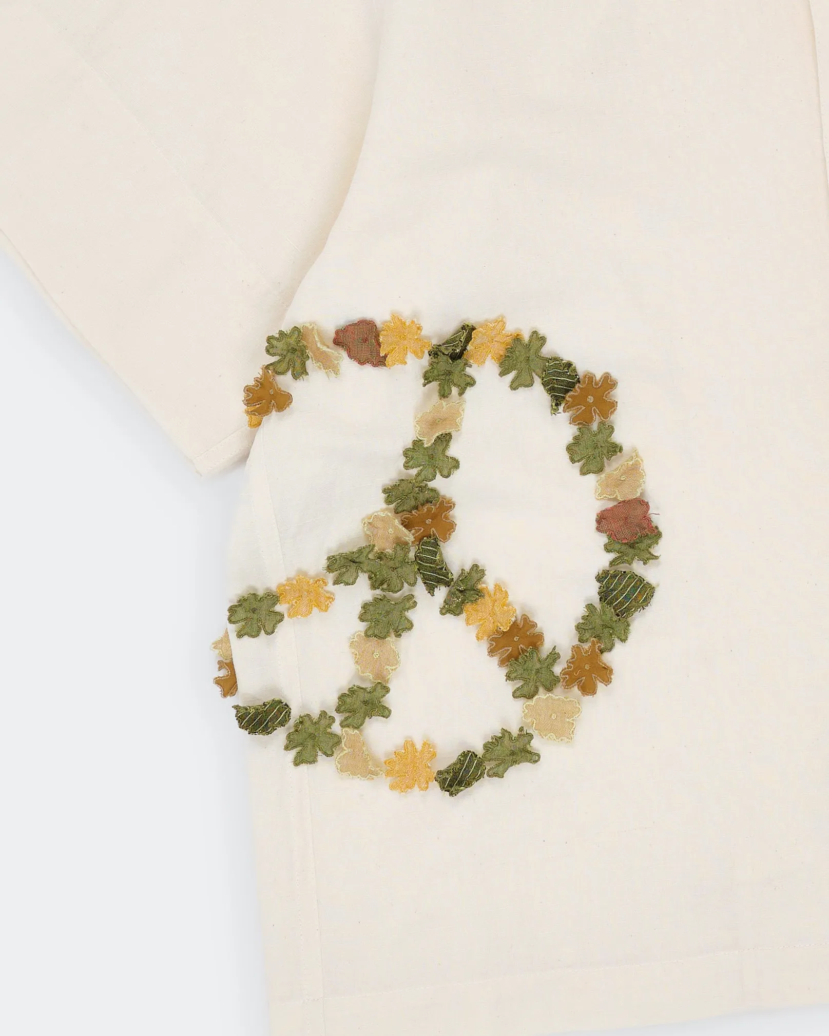 Greetings Shirt SS - Ecru Peace sold by Story Mfg. product image thumbnail 2