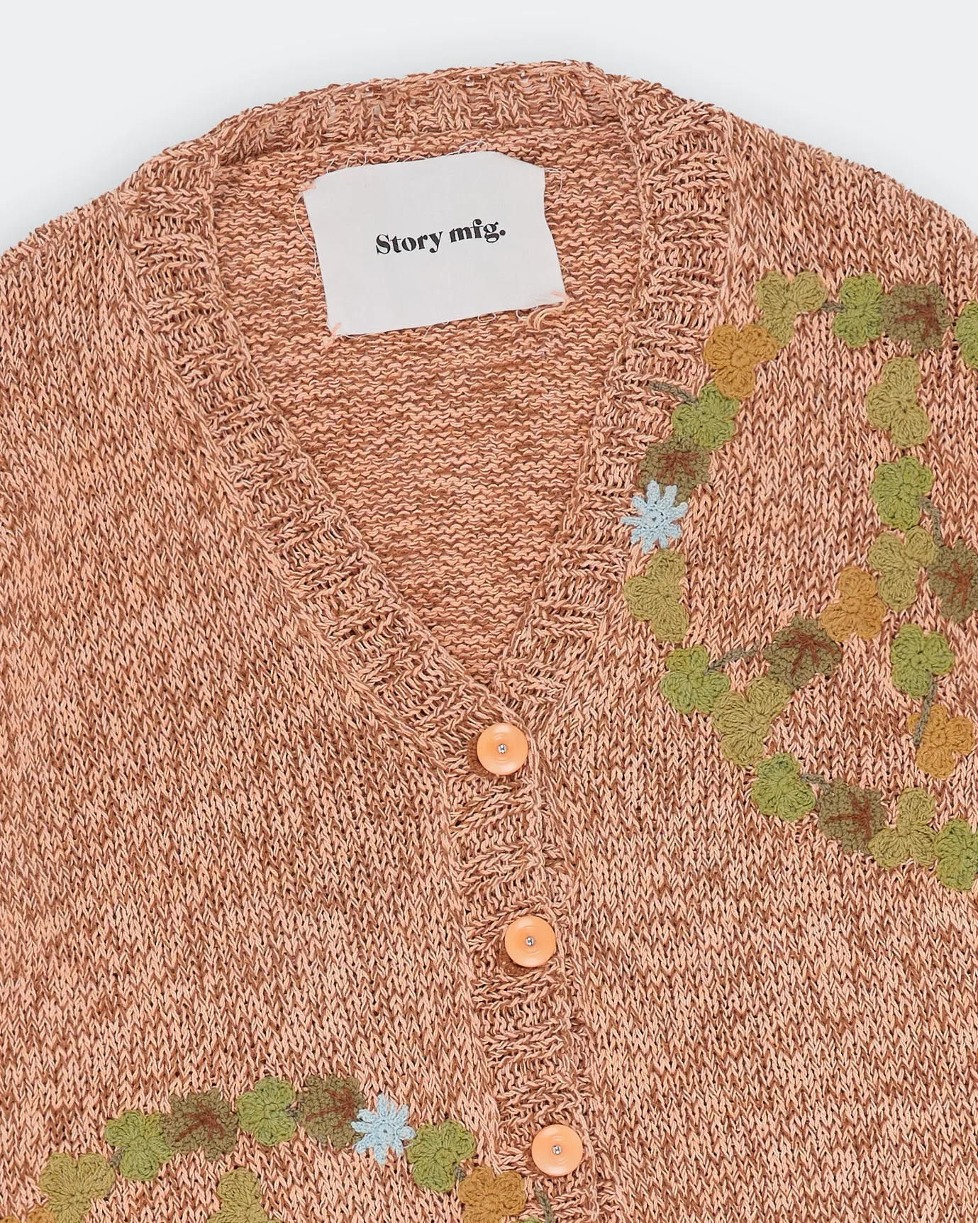 Twinsun Knit Cardigan - Pink Peace sold by Story Mfg. product image thumbnail 4