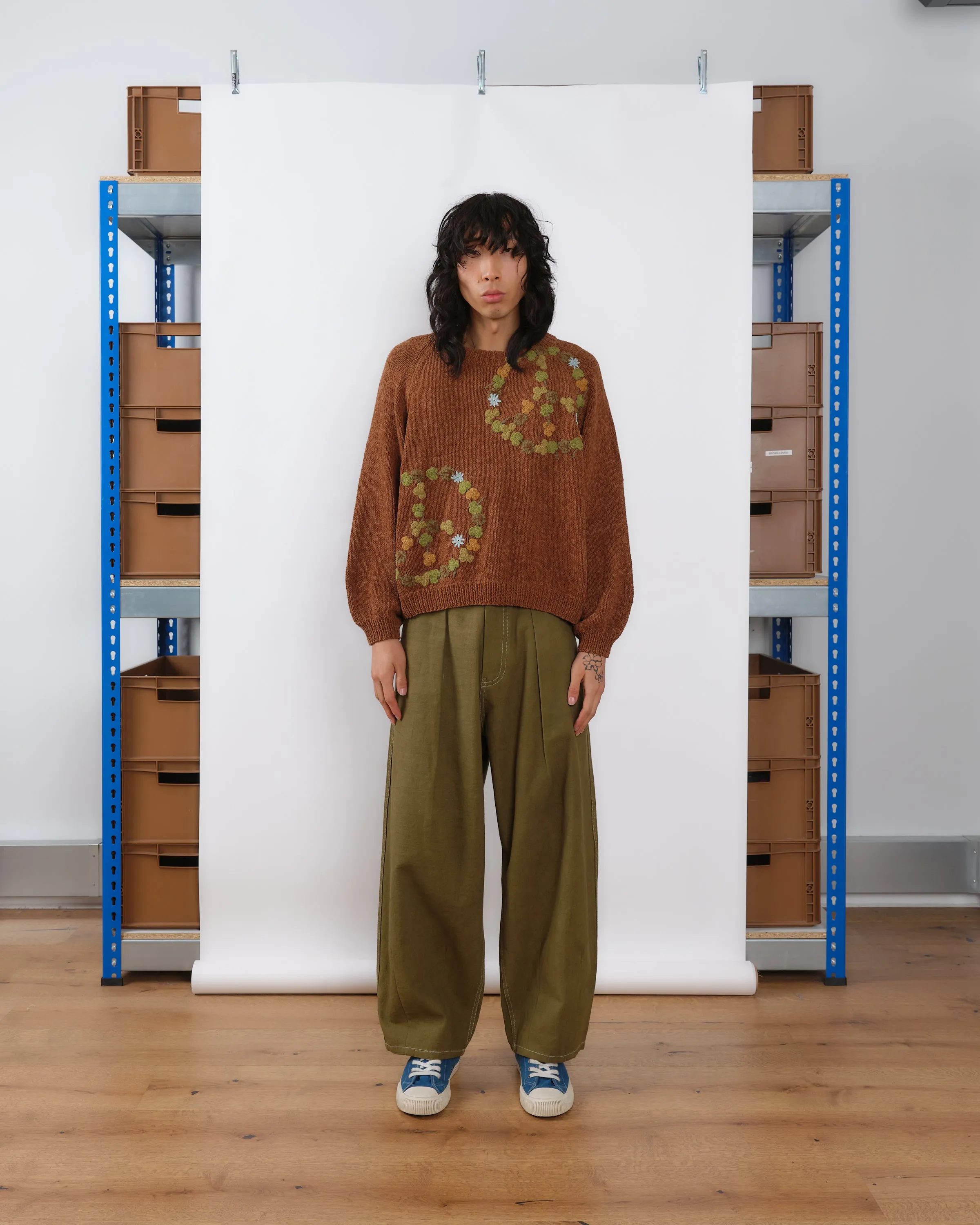 Bulb Knit Jumper - Brown Peace sold by Story Mfg. product image thumbnail 2