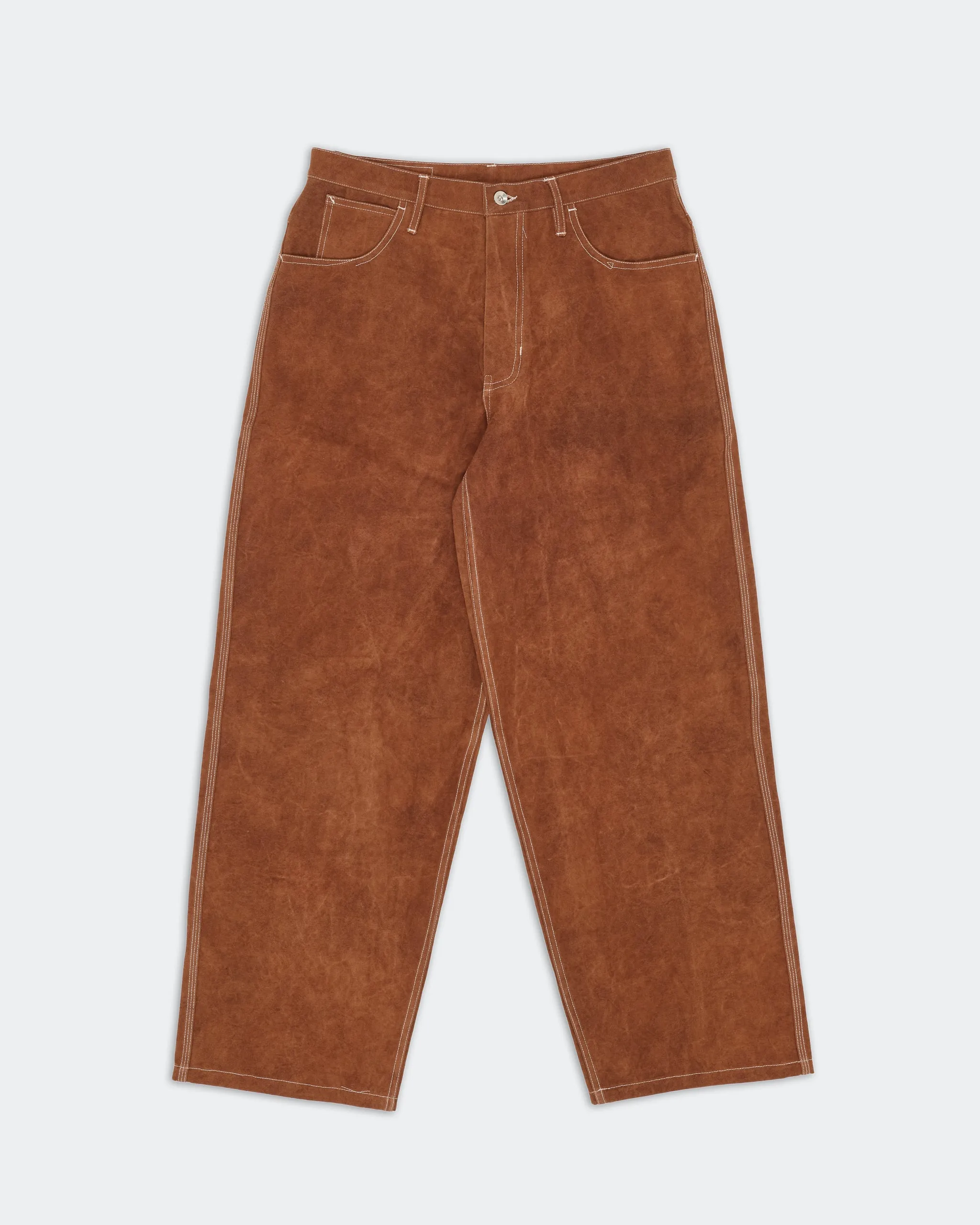 Poetry Pants - Brown Wonky-Wear sold by Story Mfg. product image thumbnail 3