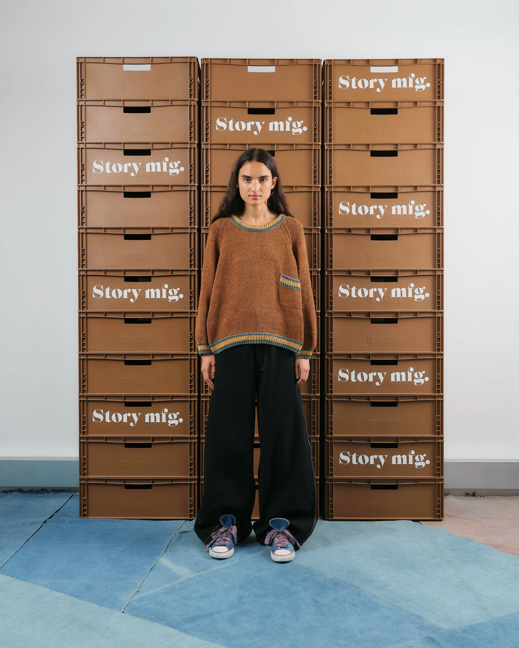 Home Pants - Black Wonky-Wear sold by Story Mfg. product image thumbnail 2