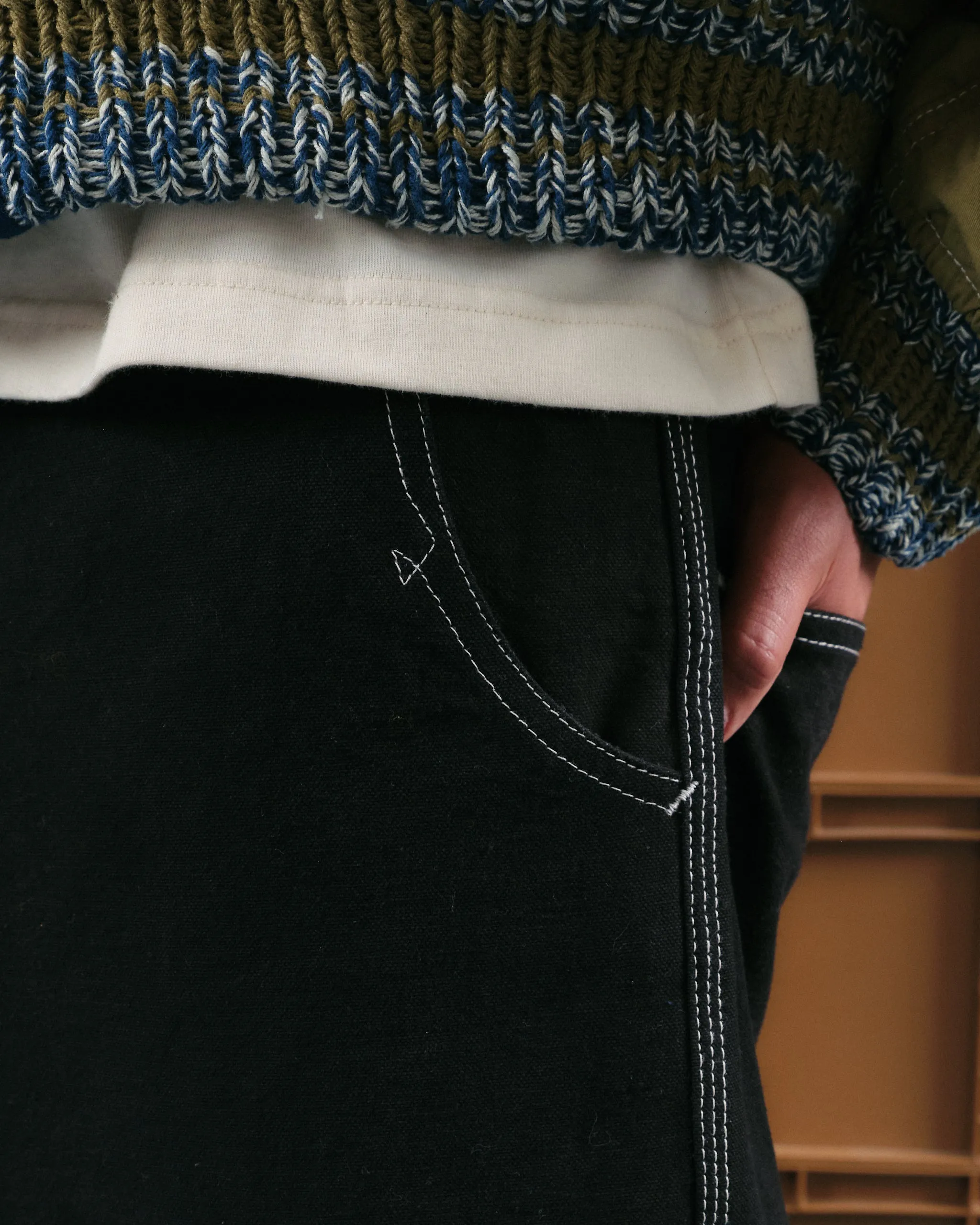 Home Pants - Black Wonky-Wear sold by Story Mfg. product image thumbnail 4