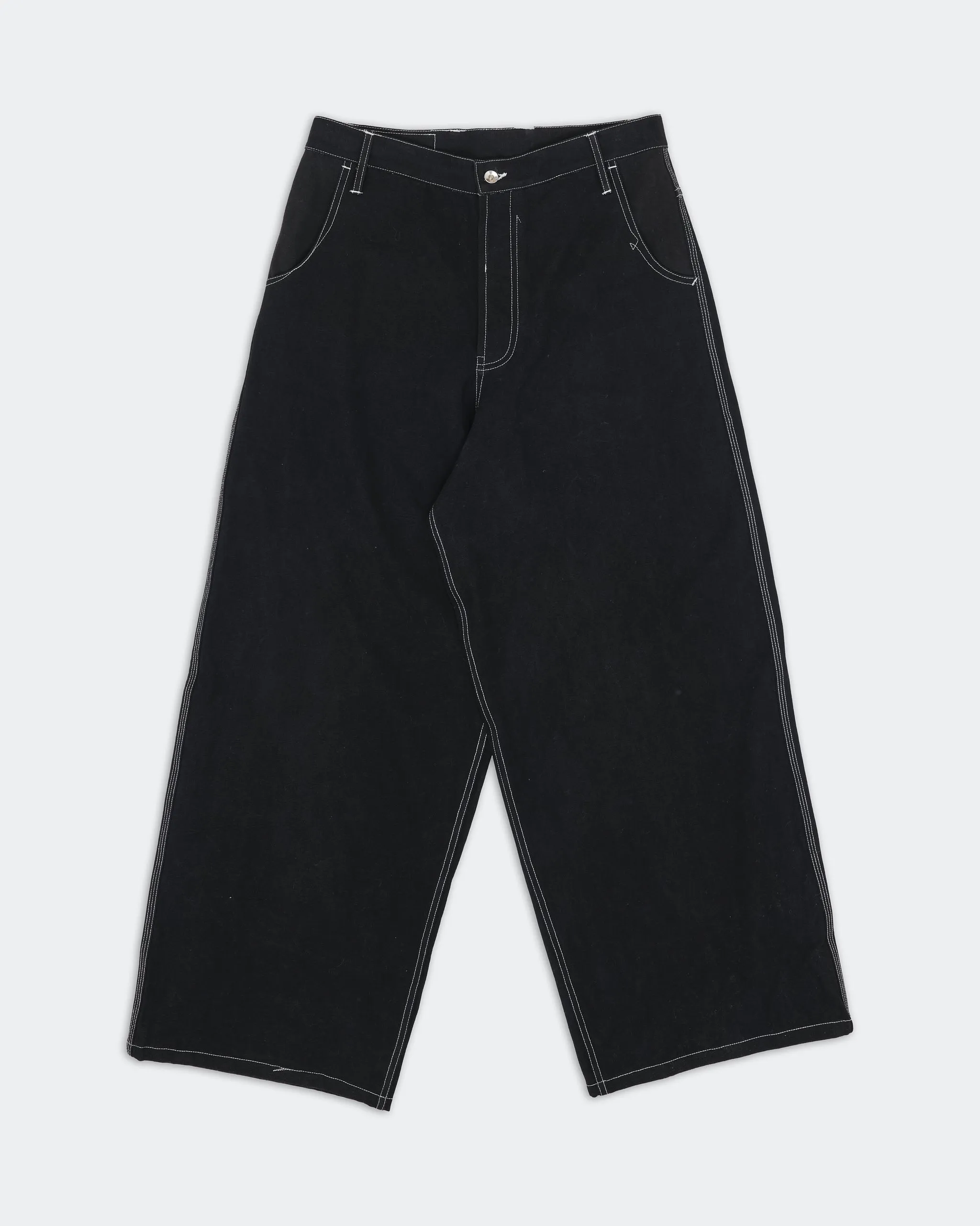 Home Pants - Black Wonky-Wear sold by Story Mfg. product image thumbnail 3