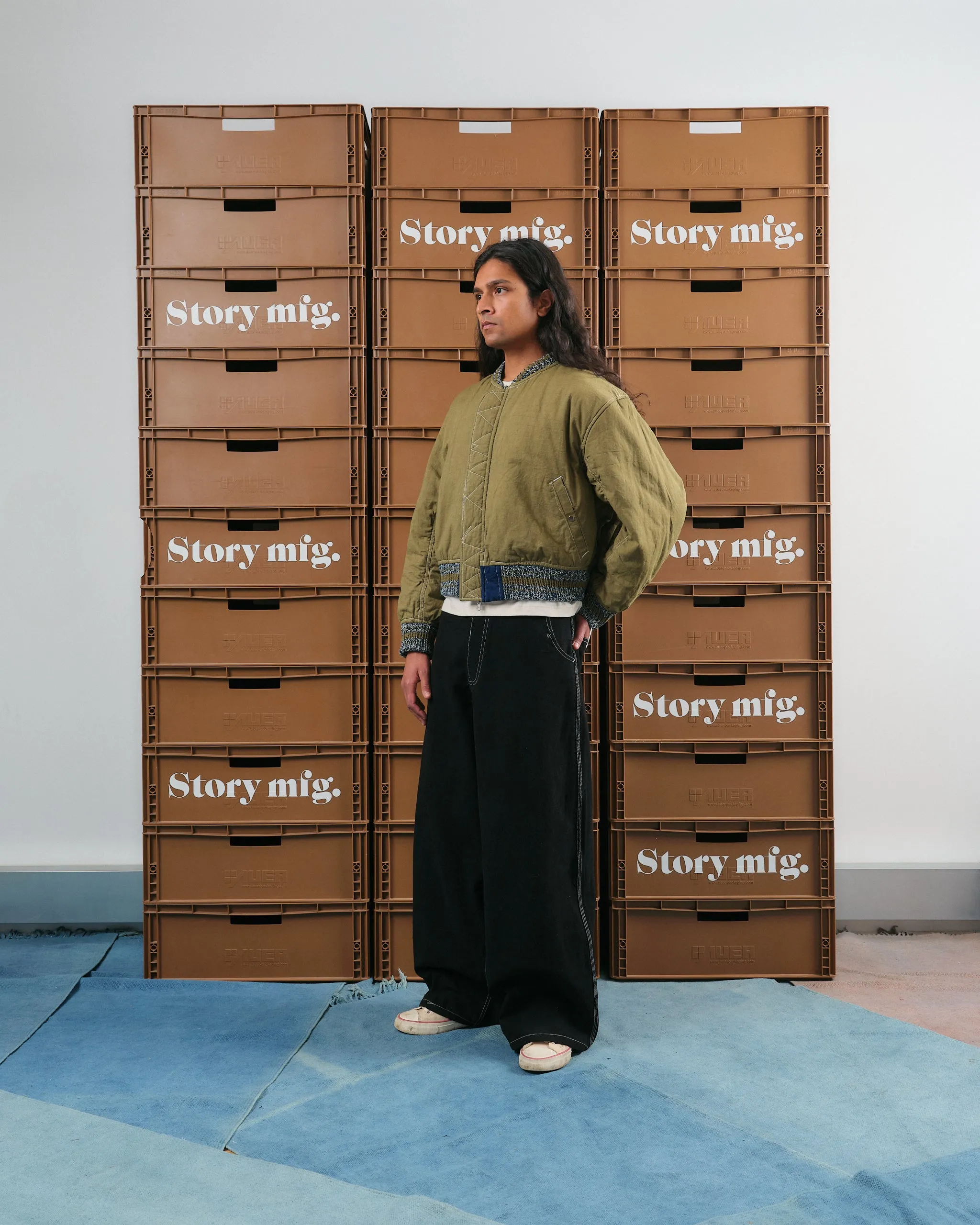 Home Pants - Black Wonky-Wear sold by Story Mfg. product image thumbnail 5