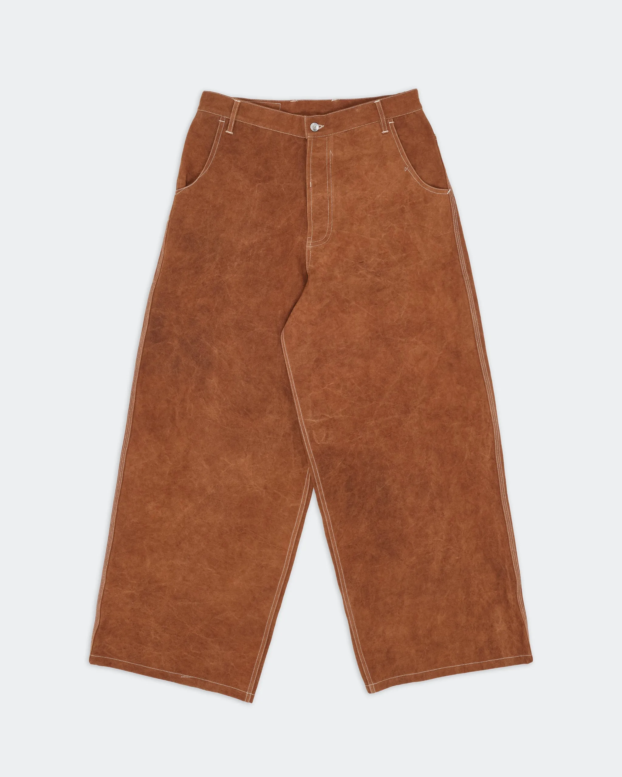 Home Pants - Brown Wonky-Wear sold by Story Mfg. product image thumbnail 3