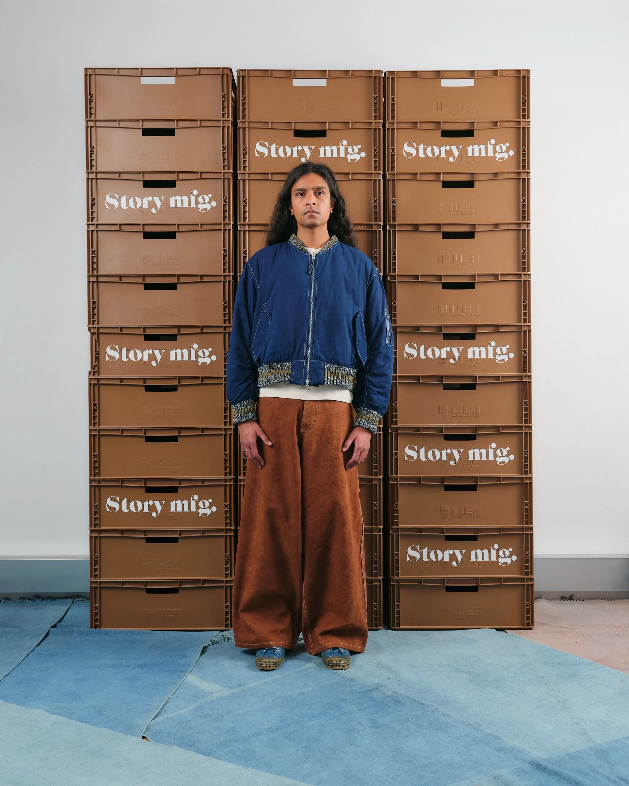 Home Pants - Brown Wonky-Wear sold by Story Mfg. product image thumbnail 2