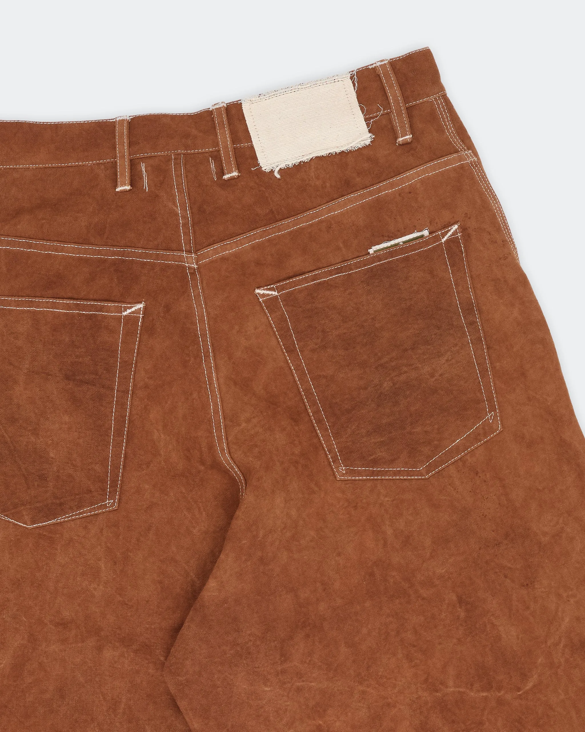 Home Pants - Brown Wonky-Wear sold by Story Mfg. product image thumbnail 4