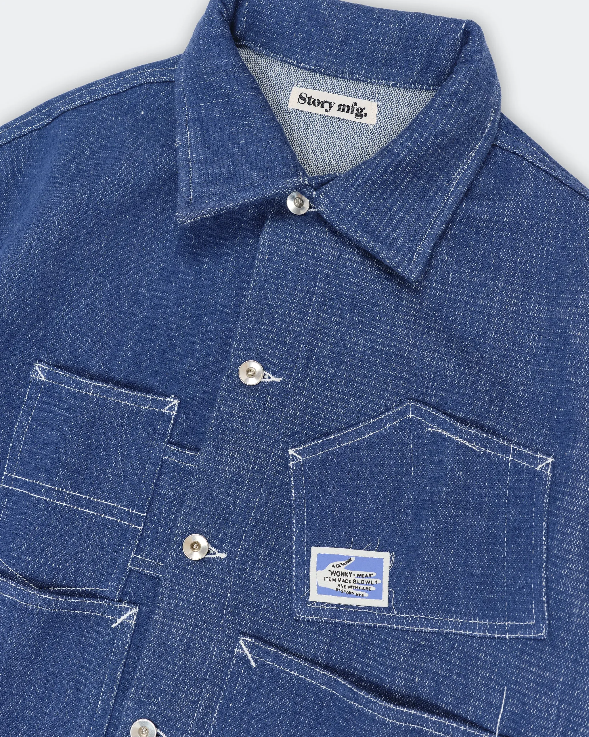 Station Jacket - Handloom Selvedge Denim sold by Story Mfg. product image thumbnail 4