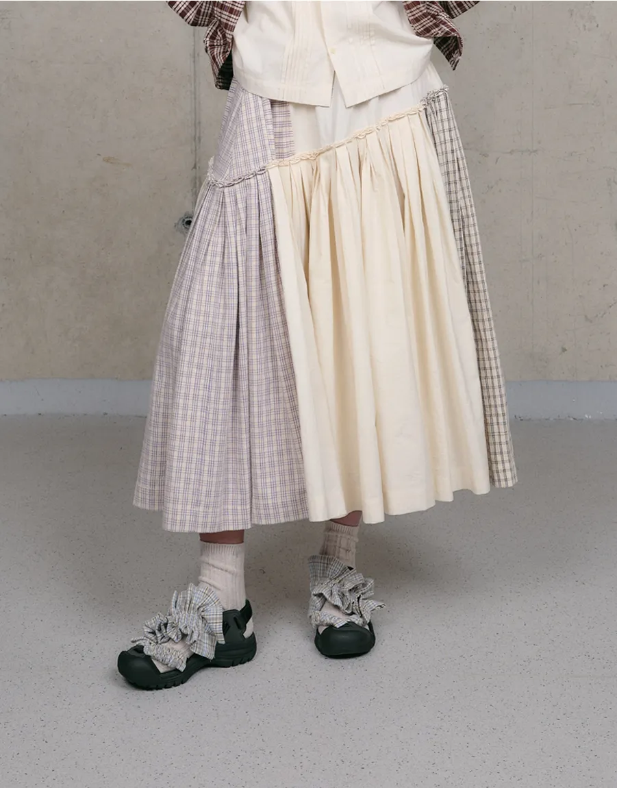 Pine Skirt - Precious Patchwork sold by Story Mfg.