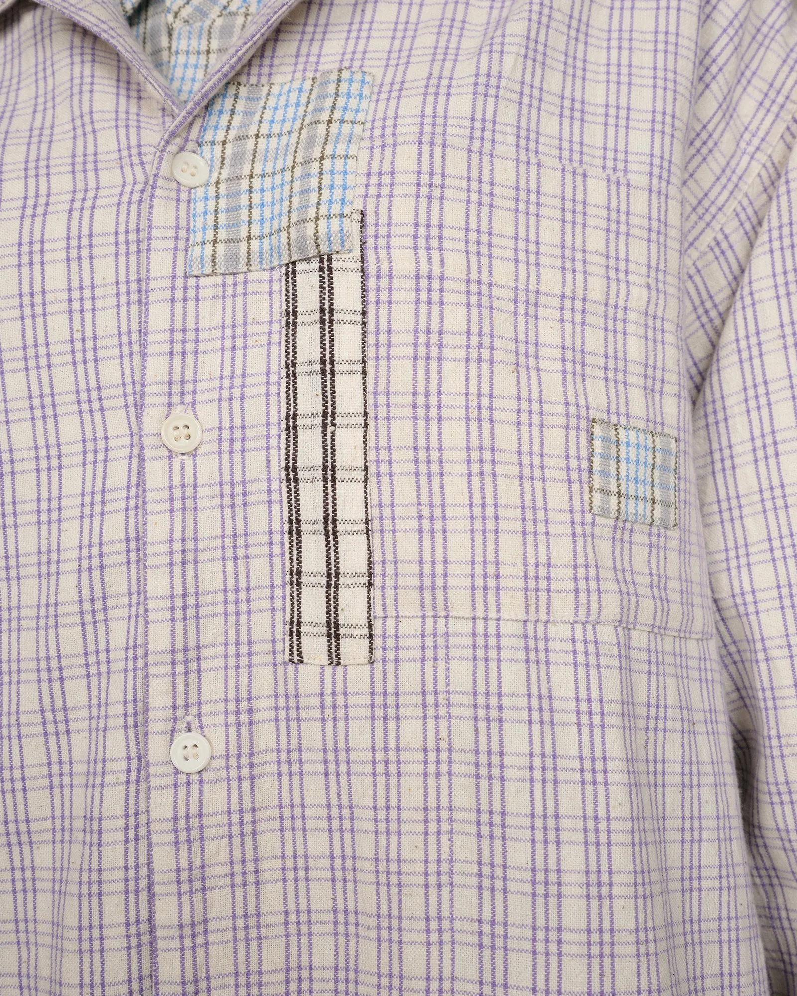Greetings Shirt LS - Purple Picnic sold by Story Mfg. product image thumbnail 4