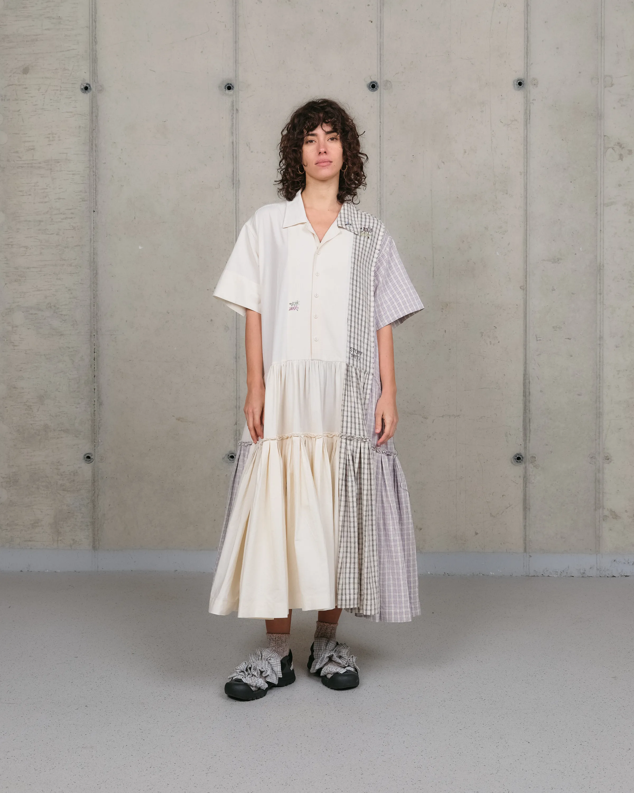 Apple Dress - Precious Patchwork sold by Story Mfg.
